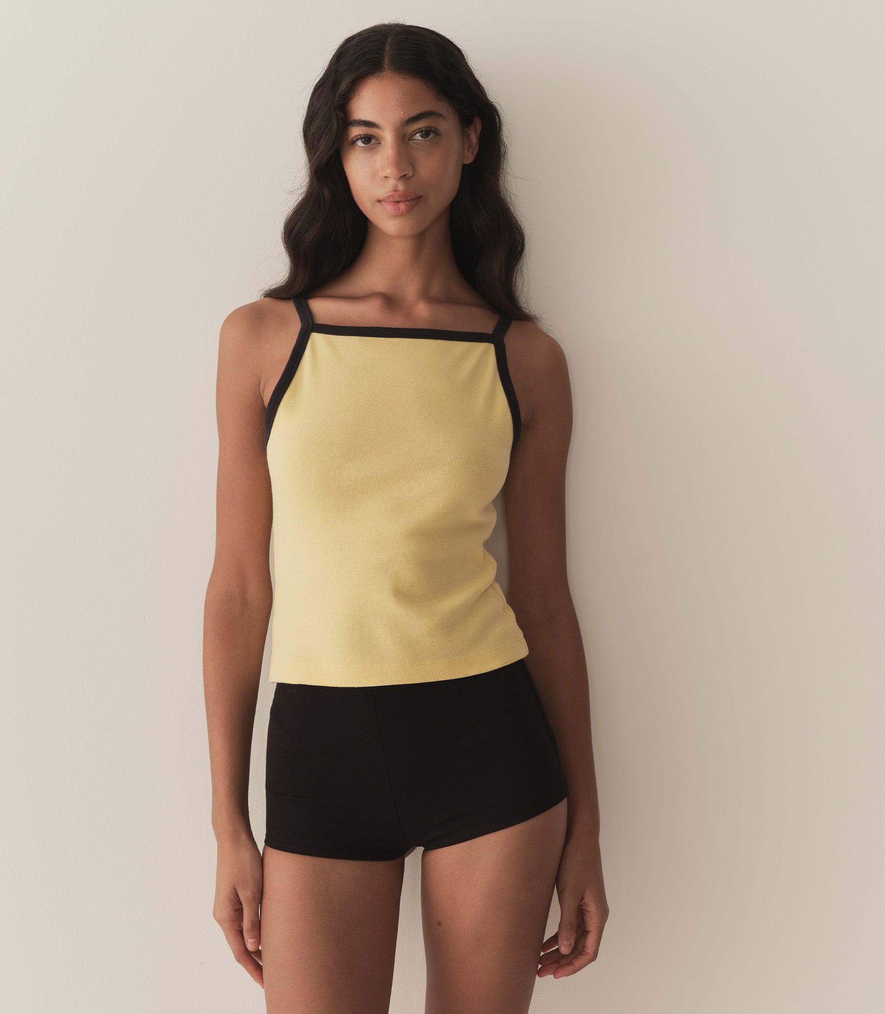 HMD -- ANGIE RINGER TANK -- WILD HONEYSUCKLE view 1
