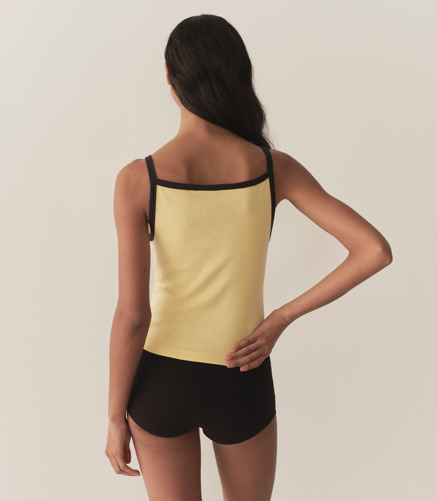 HMD -- ANGIE RINGER TANK -- WILD HONEYSUCKLE view 3
