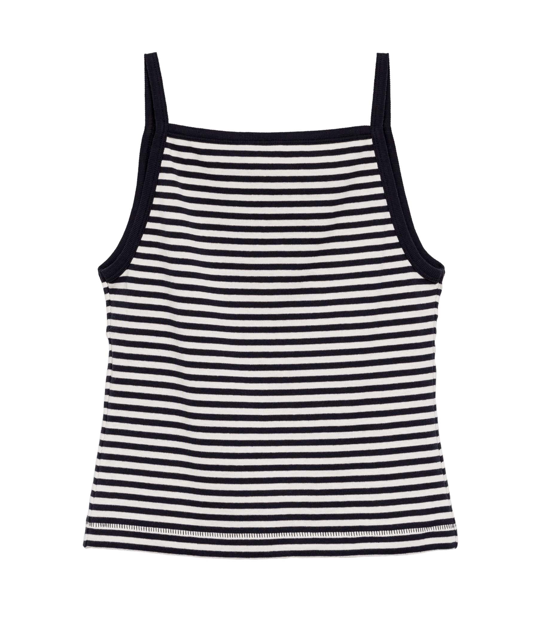 ANGIE TANK -- NANTUCKET STRIPE view 5