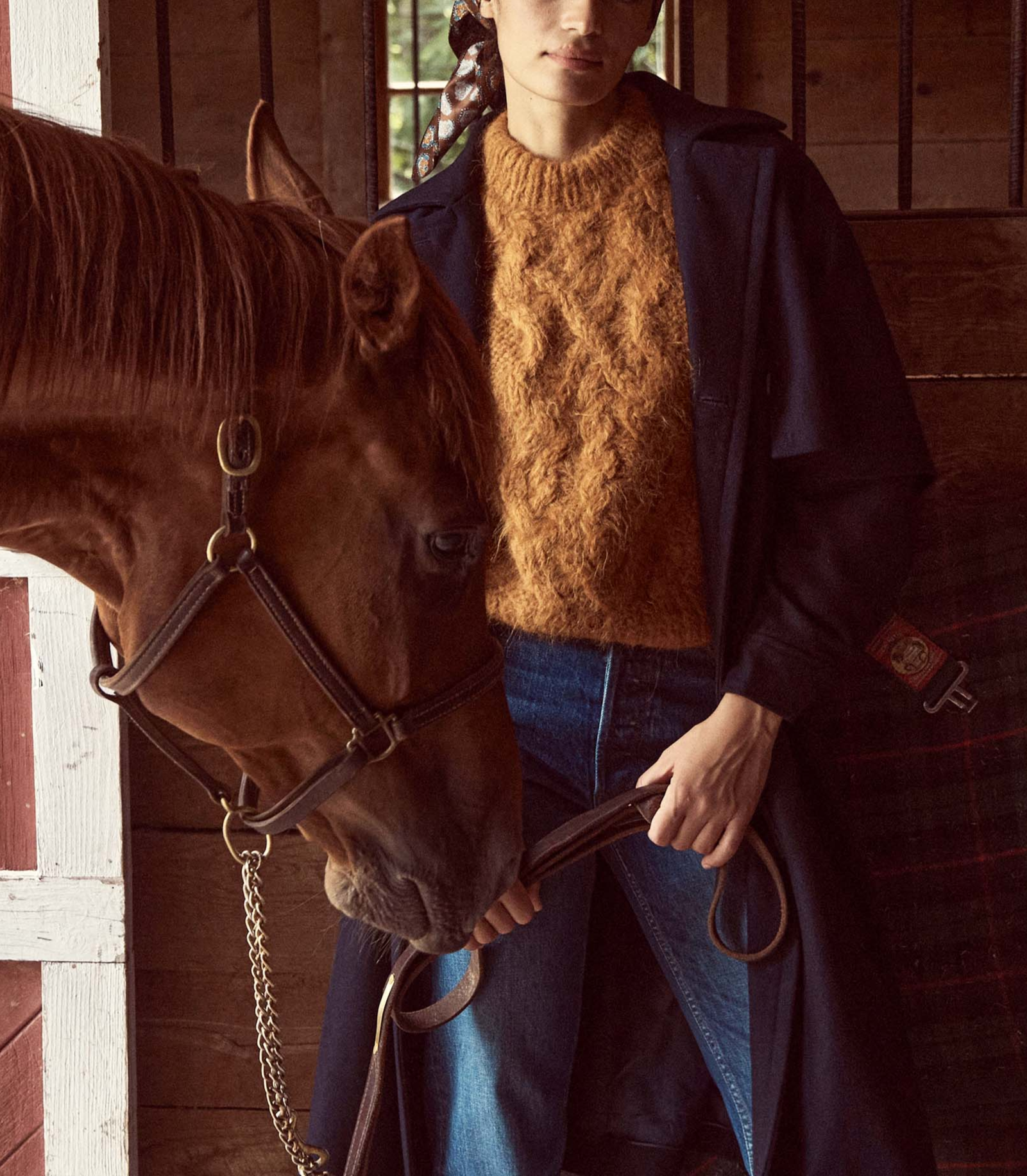HMD -- ANIKA SWEATER -- BRIGHT PUMPKIN
