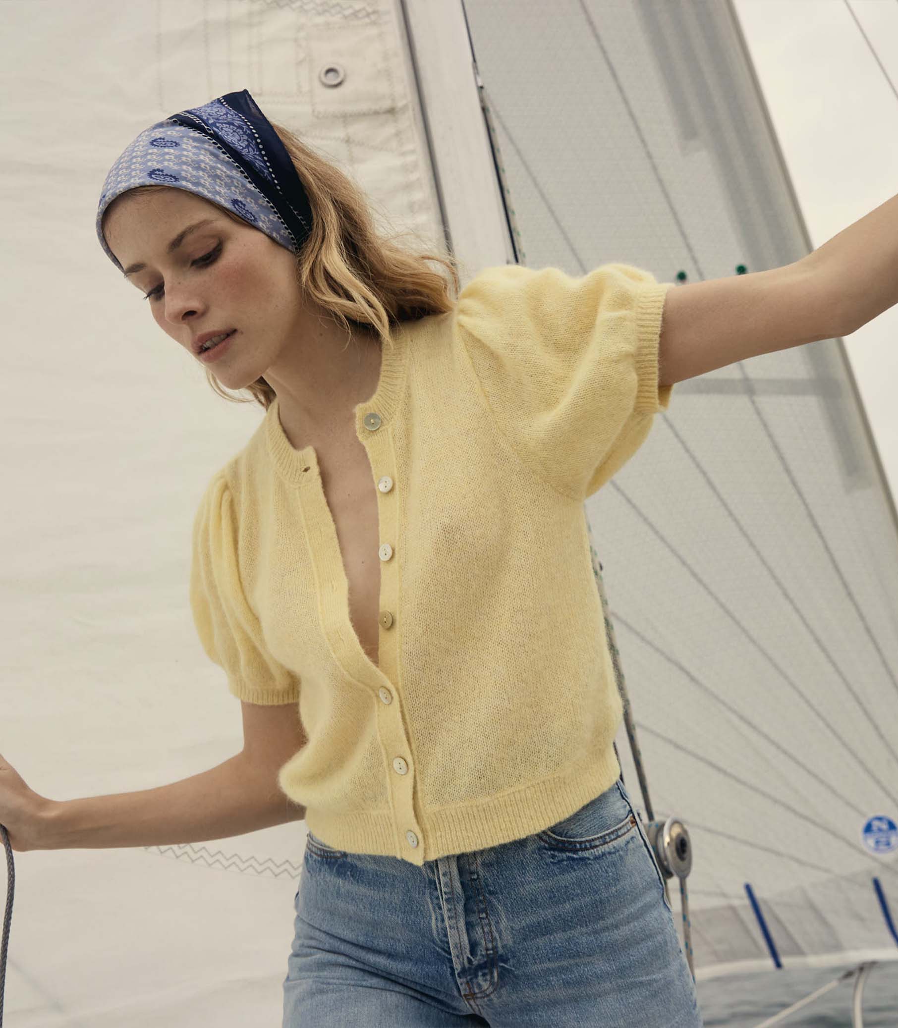 ANISA CARDIGAN -- DANDELION view 2