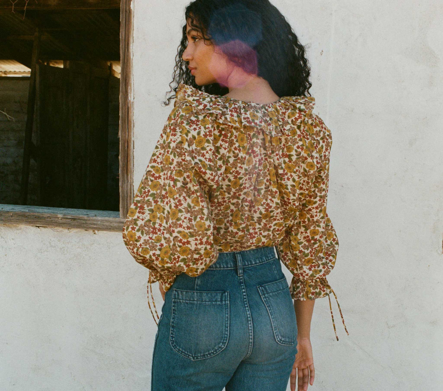 HMD -- ANSEL TOP -- JENNIFER SPRING FLORAL