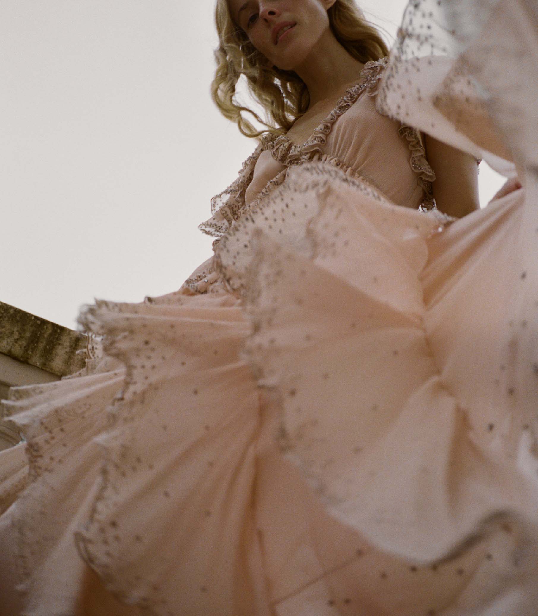 ANTOINETTE ANNIVERSARY DRESS -- ANTIQUE BLUSH view 4
