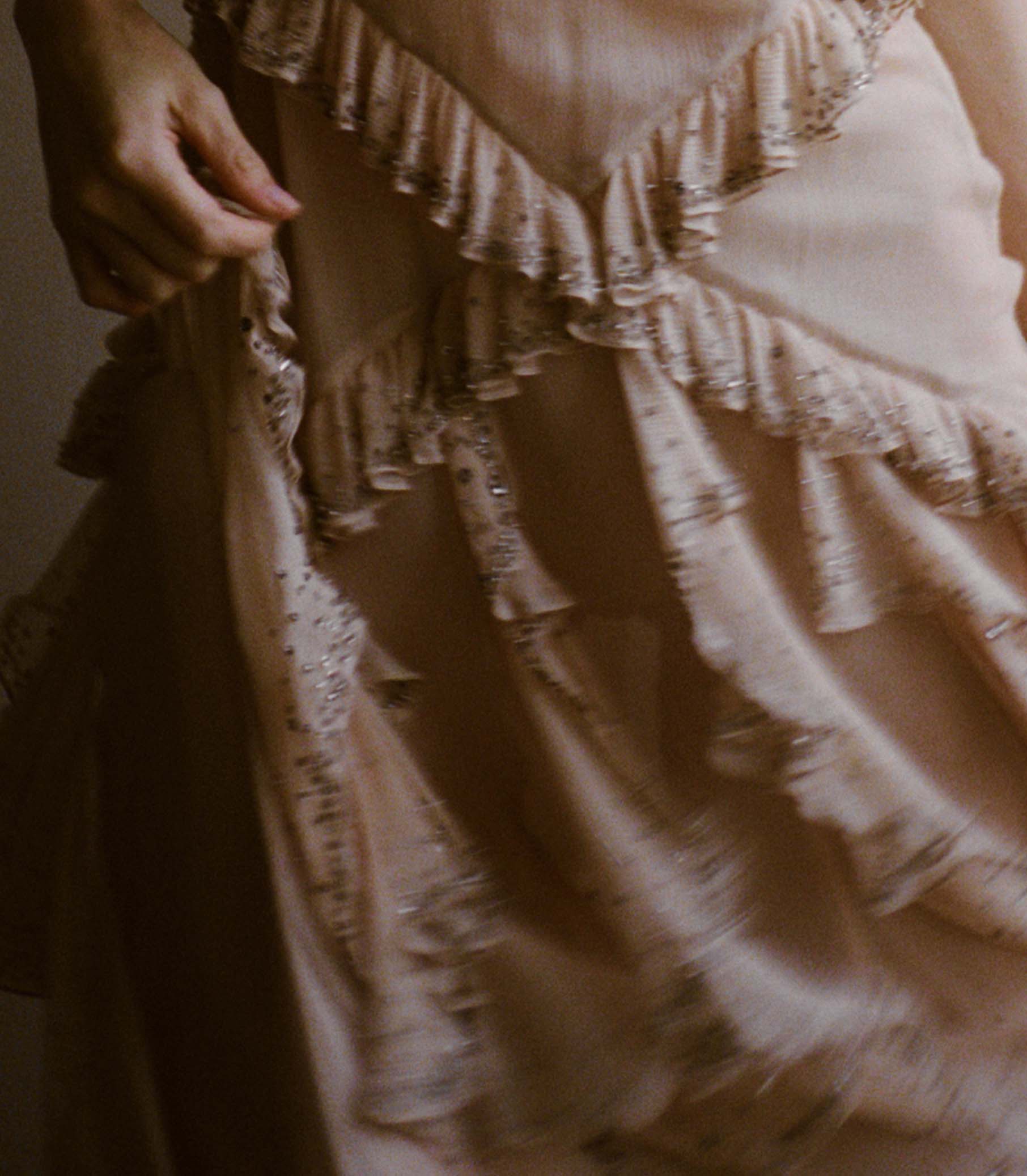 ANTOINETTE ANNIVERSARY DRESS -- ANTIQUE BLUSH view 6
