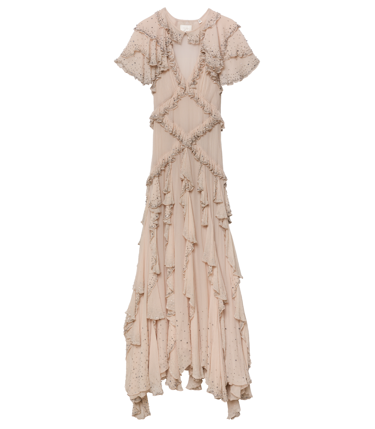 ANTOINETTE ANNIVERSARY DRESS -- ANTIQUE BLUSH