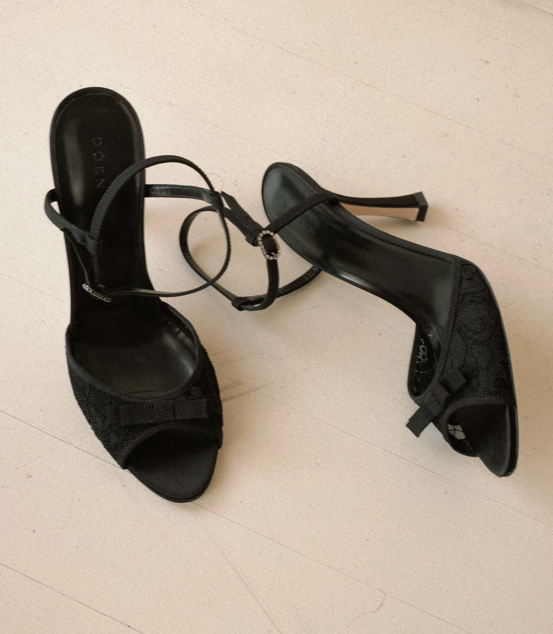 ARIANNA HIGH HEEL -- BLACK LACE view 4