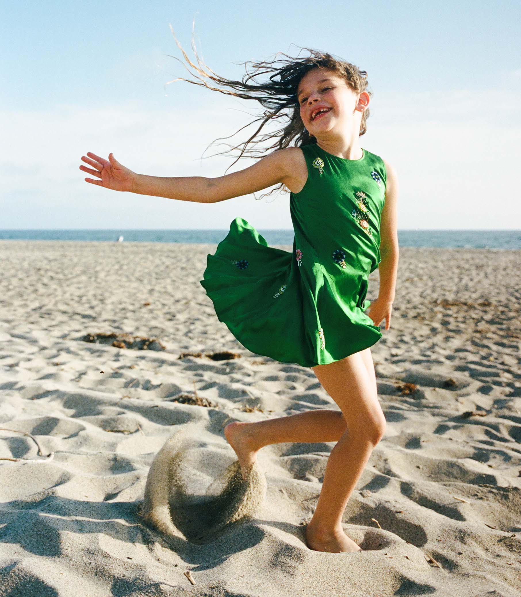 Ariel Dress - Emerald