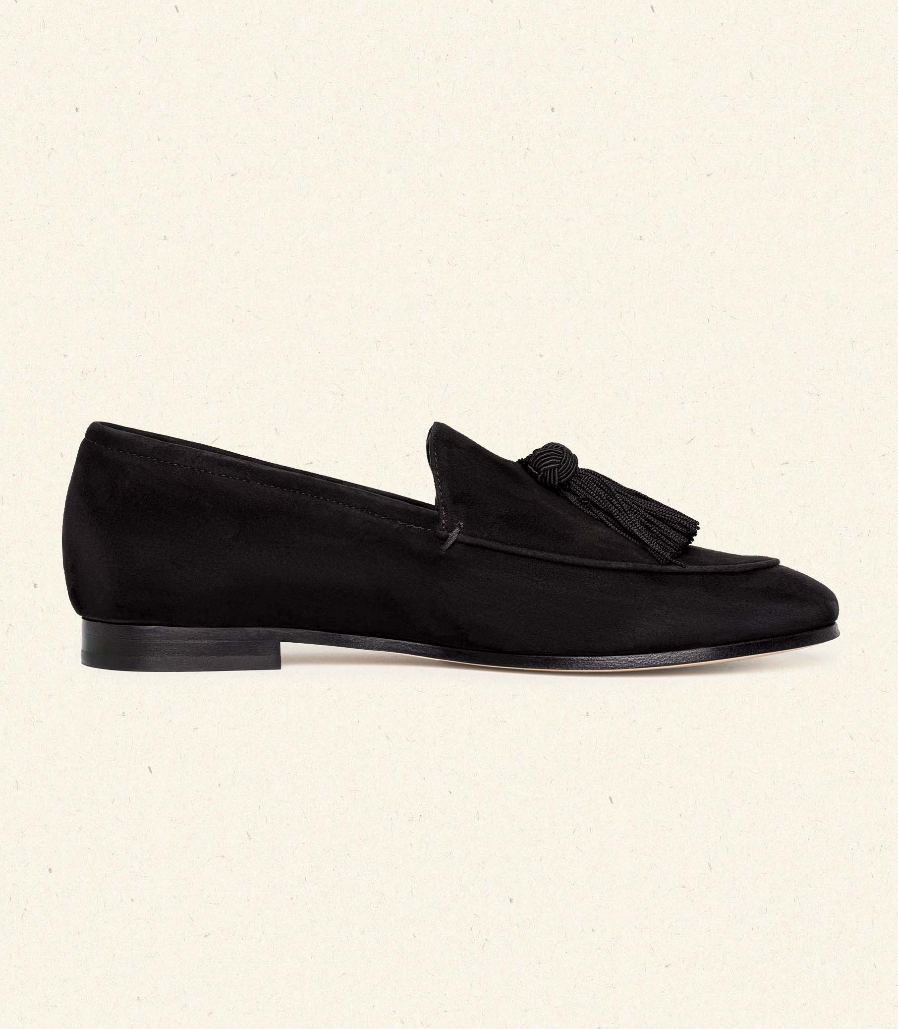 ARLOW LOAFER -- BLACK SUEDE view 2