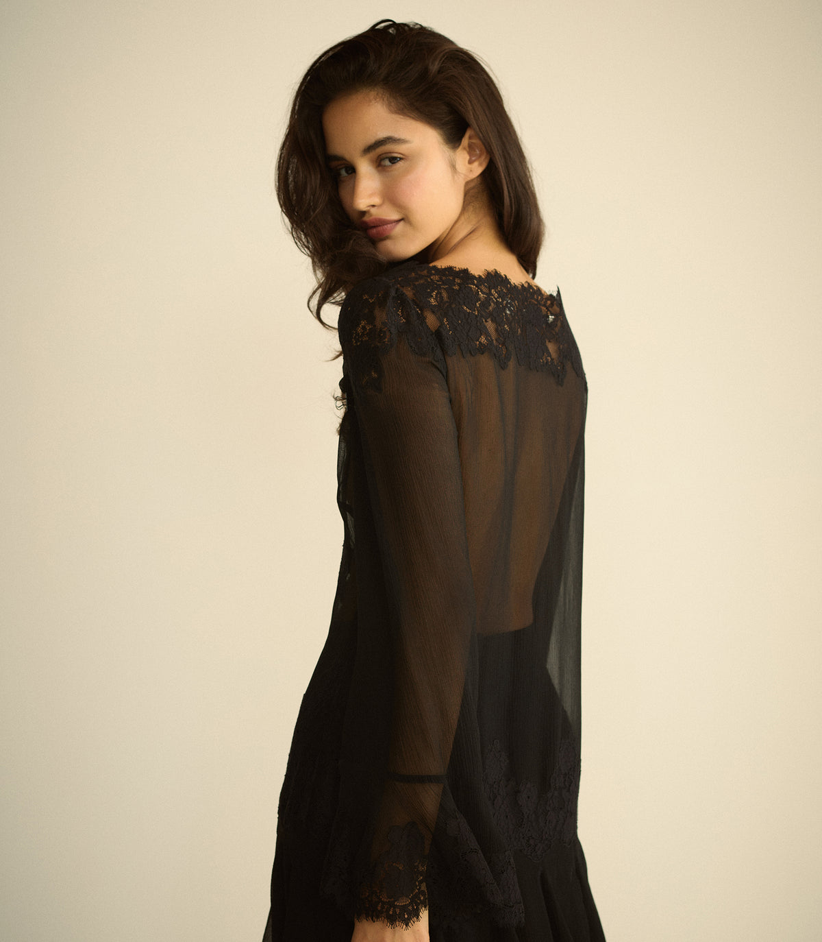 ARMANCE DRESS -- BLACK view 3
