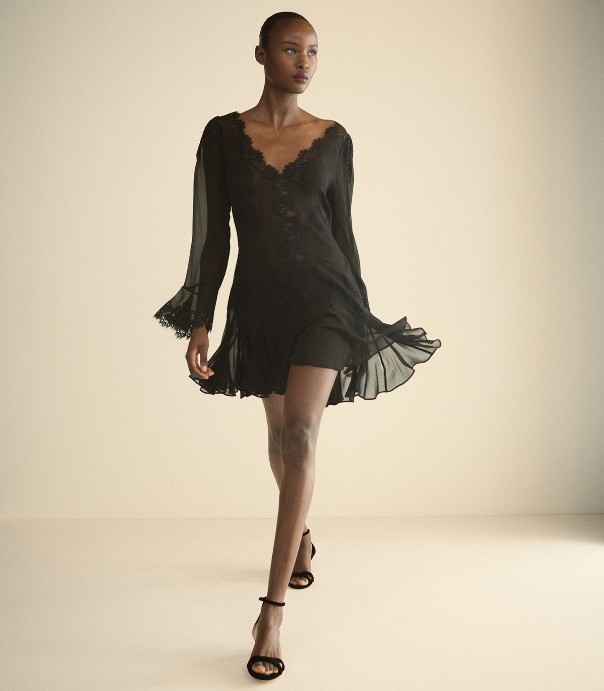 ARMANCE DRESS -- BLACK