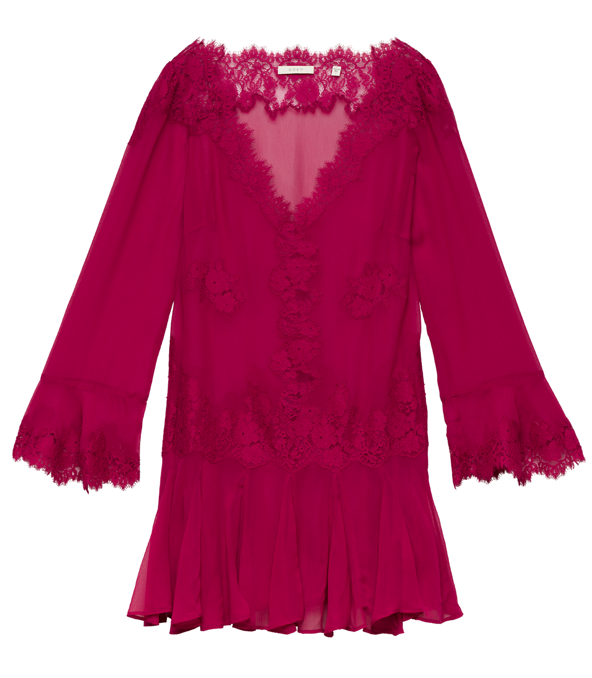 ARMANCE DRESS -- RED SNAPDRAGON