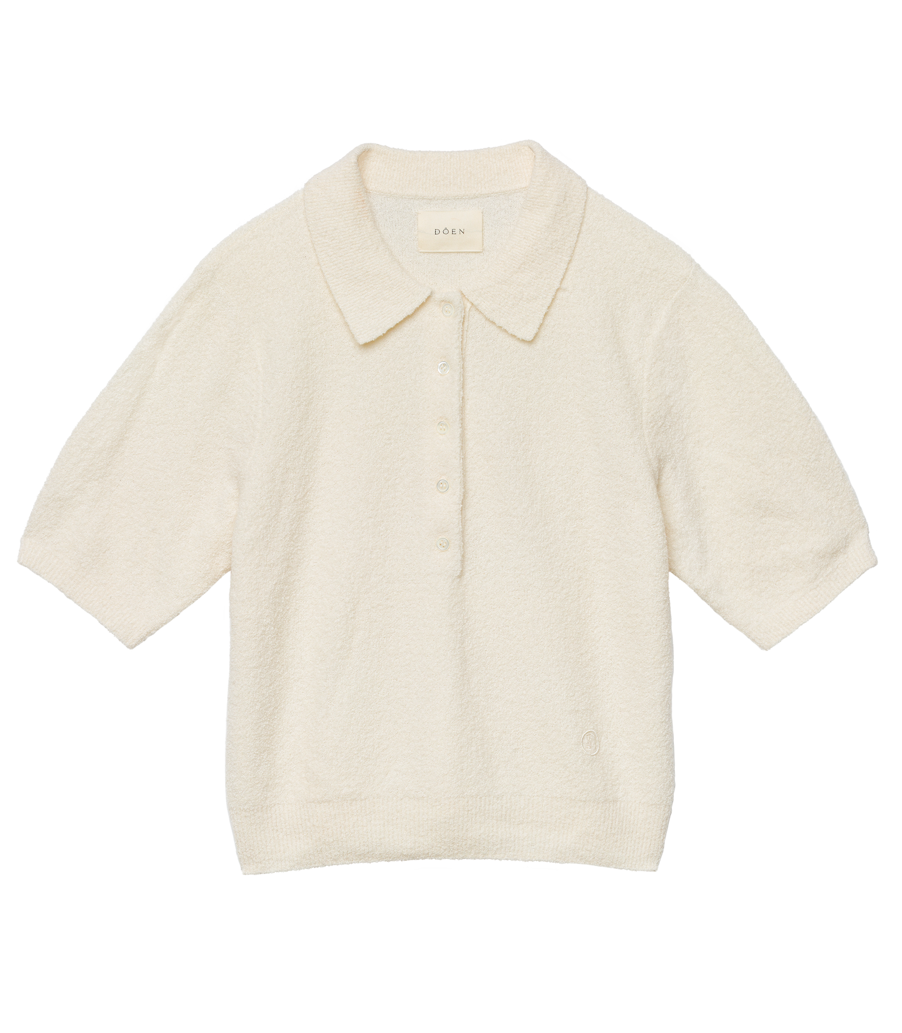 ARTIE POLO -- IVORY view 6
