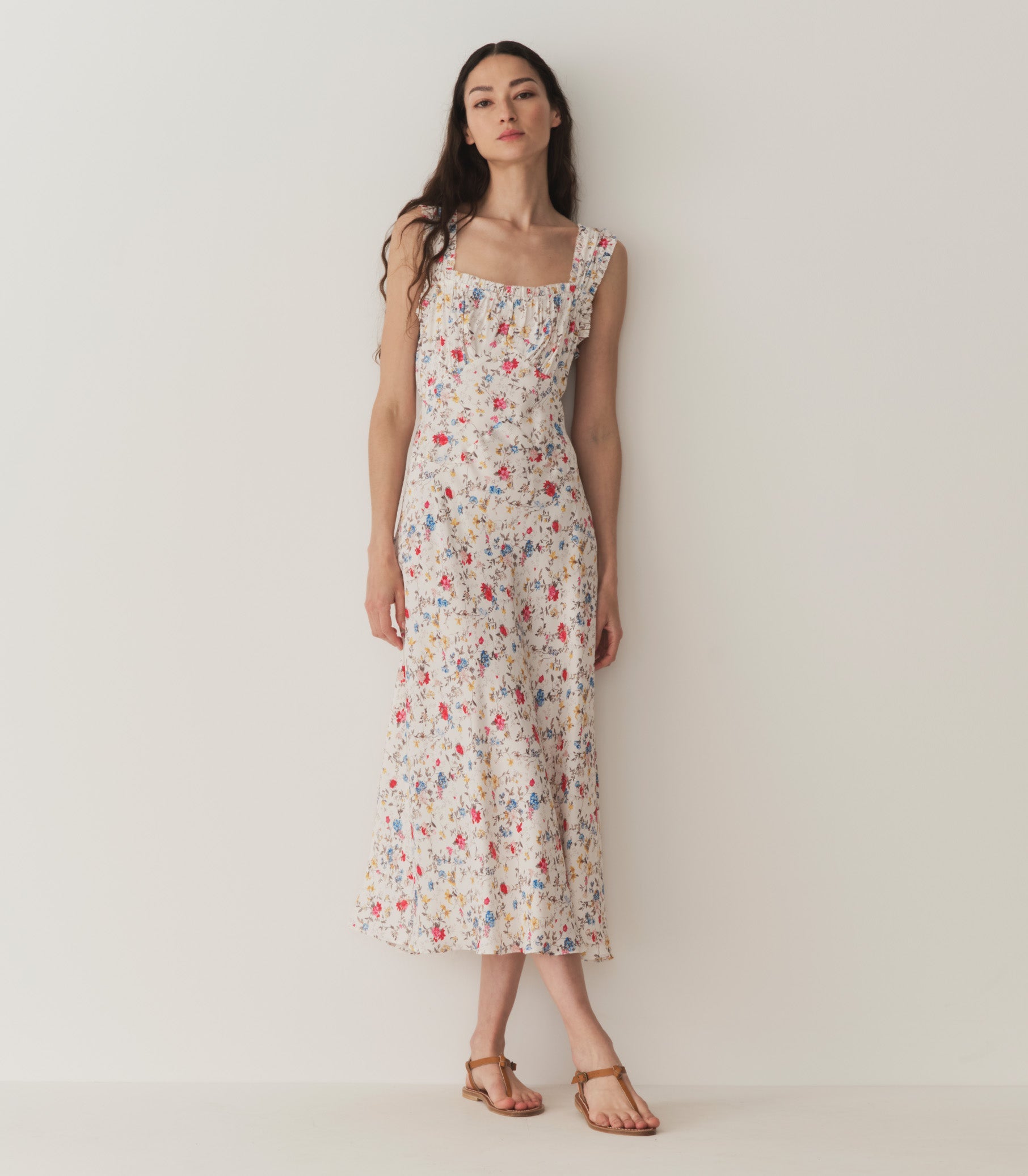 HMD -- ASCELLA DRESS -- BLANC FLOWERING MEADOW view 1
