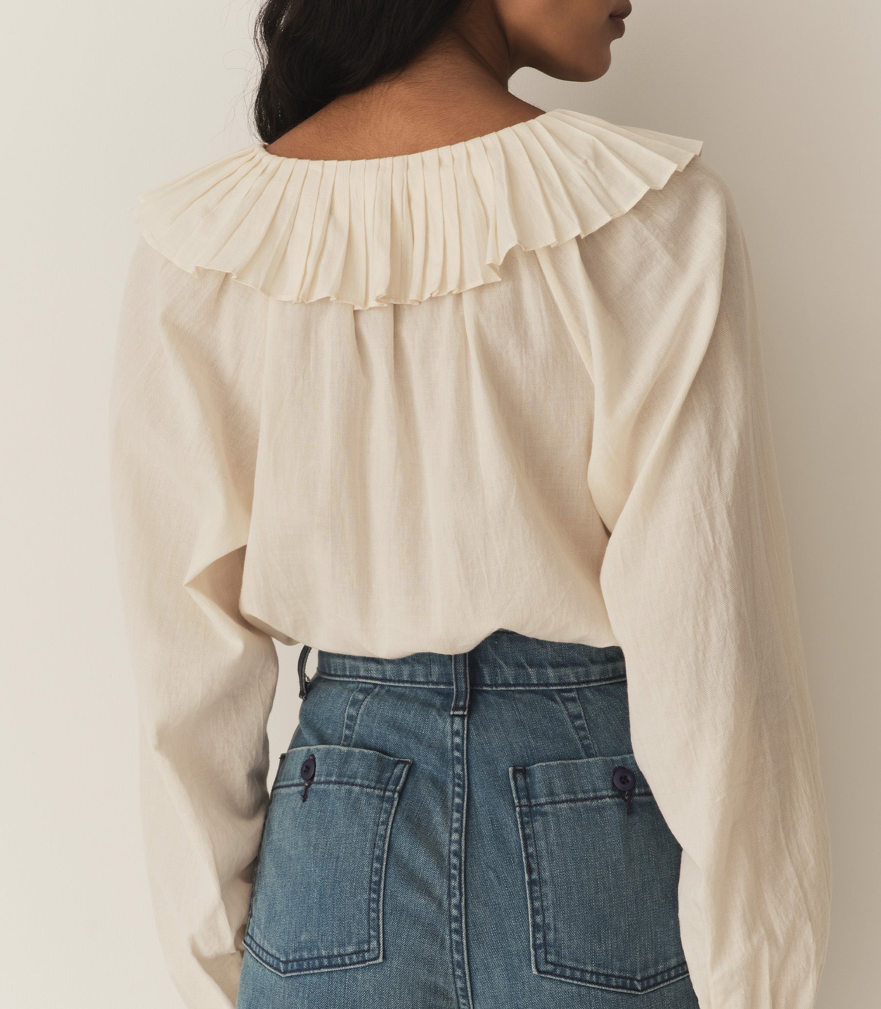 ASTER TOP -- MOTHER OF PEARL view 4
