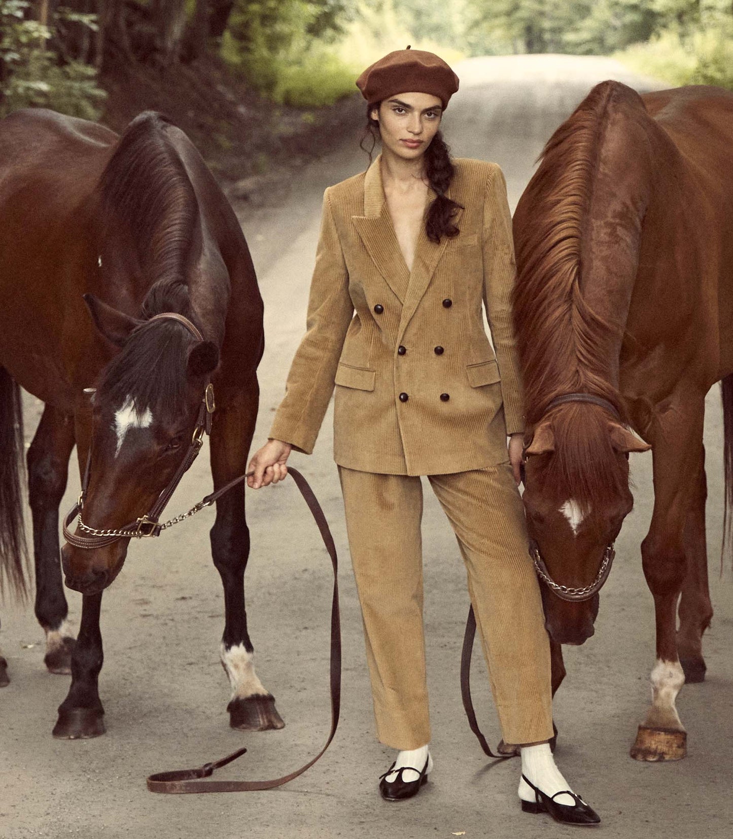 HMD -- ATHERTON PANT -- CHESTNUT BROWN