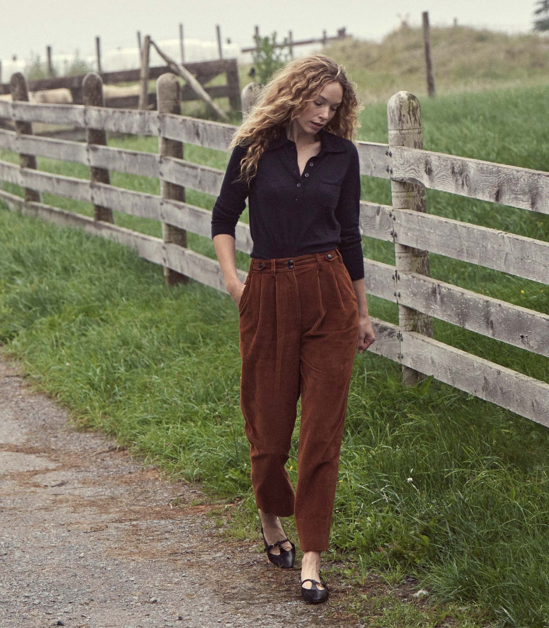HMD -- ATHERTON PANT -- TERRA DI SIENA view 4