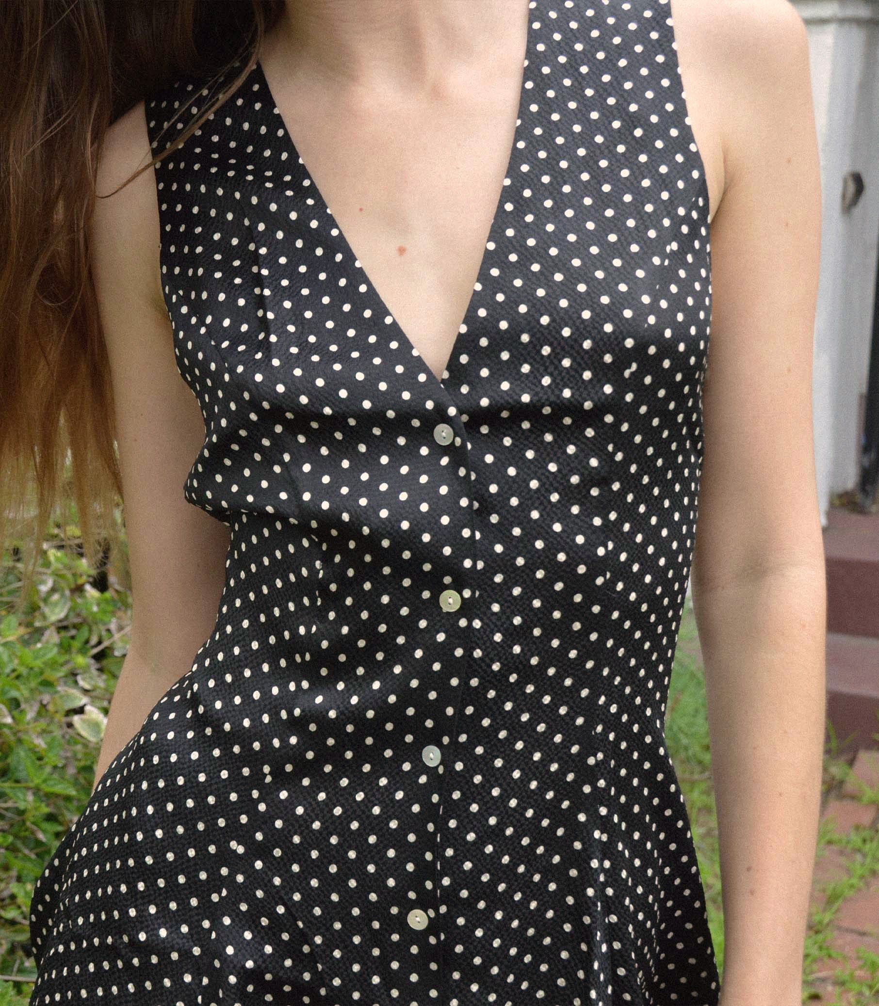 HMD -- AUBREY DRESS -- NOIR DOT view 7
