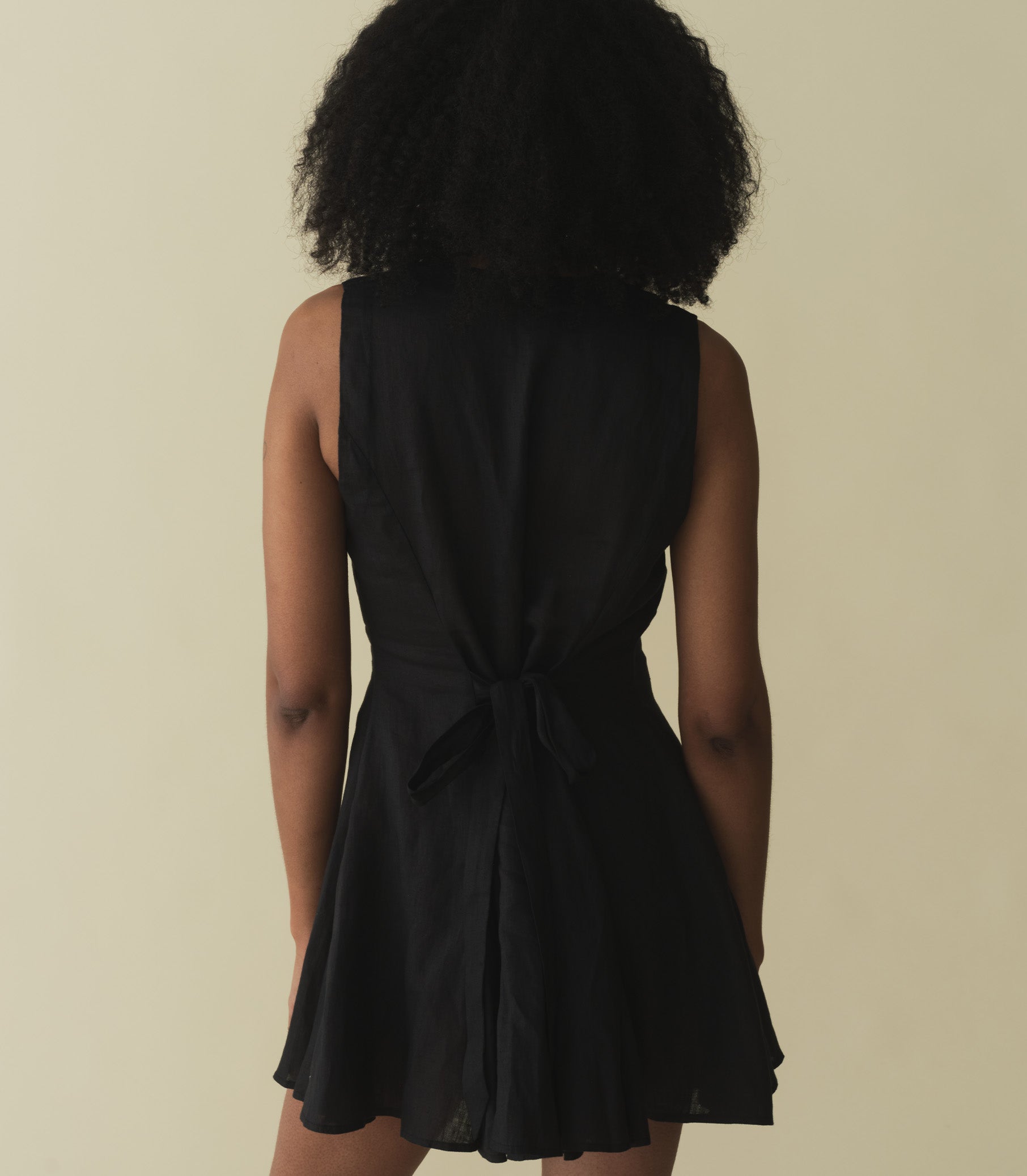 chinese dress ladies Aubrey Dress - Black | Hand Me Dôen
