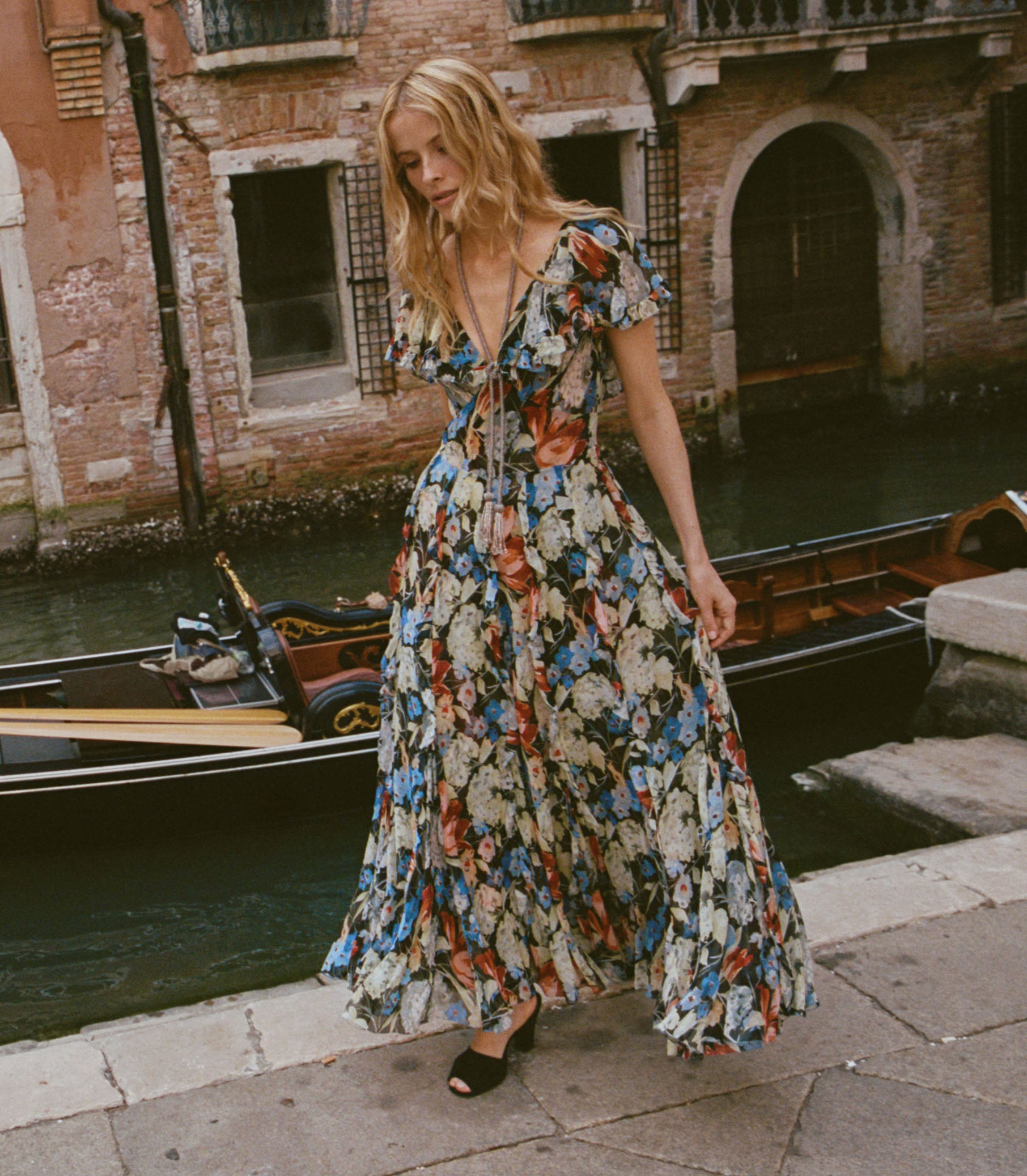 AURELIENNE DRESS -- JARDIN DE VILLANDRY view 7