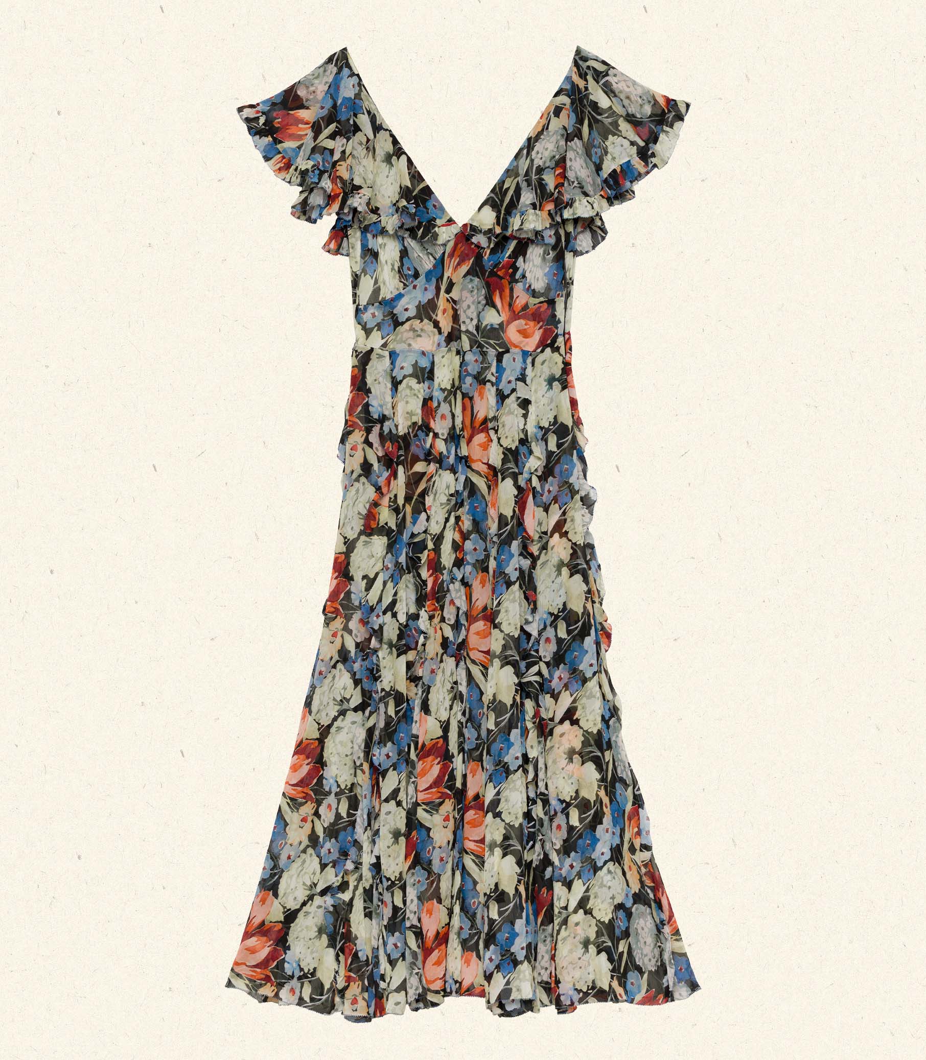 AURELIENNE DRESS -- JARDIN DE VILLANDRY view 8