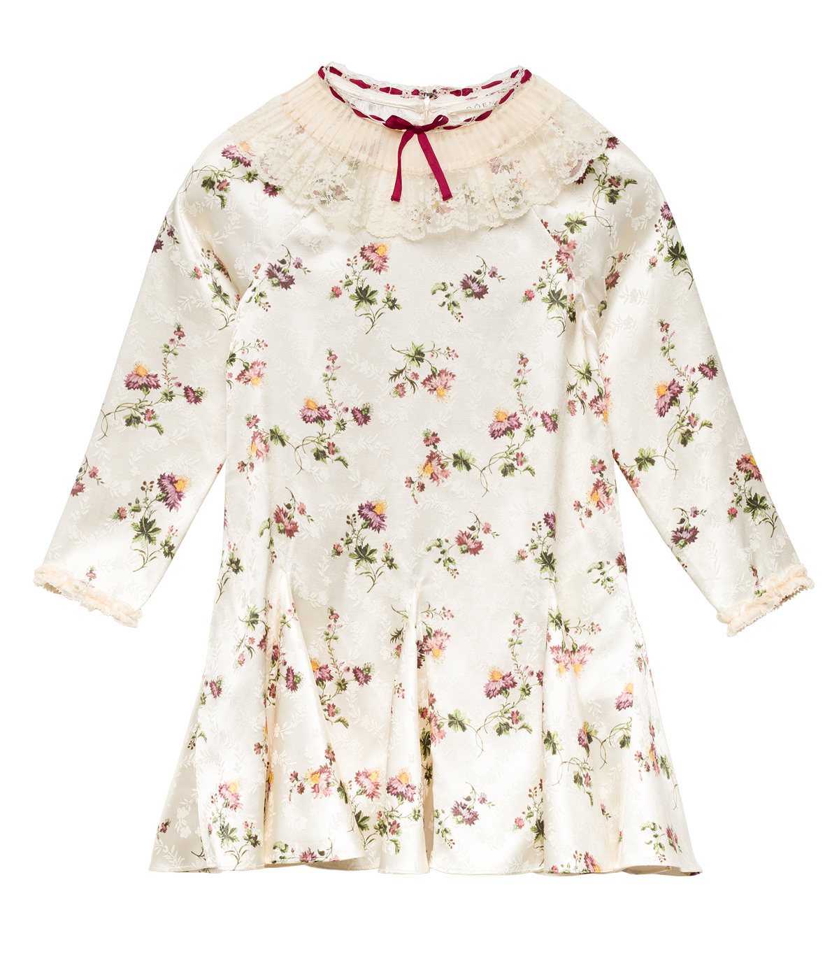 AYO DRESS -- CREME HILLSIDE THISTLES view 9
