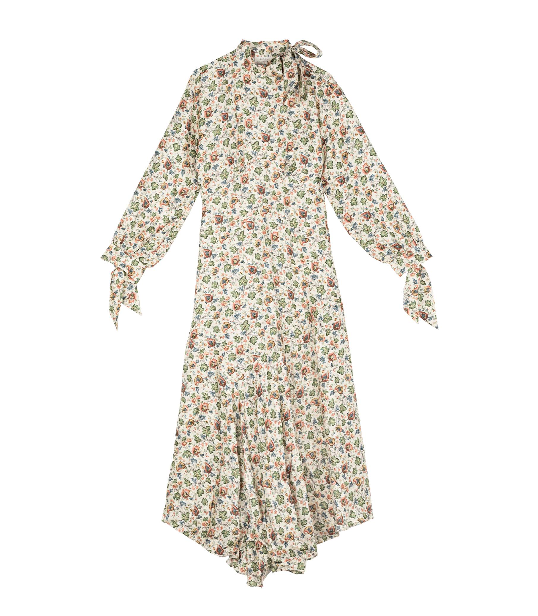 HMD -- ALDA DRESS -- IVORY MULBERRY VINE FLORAL view 5
