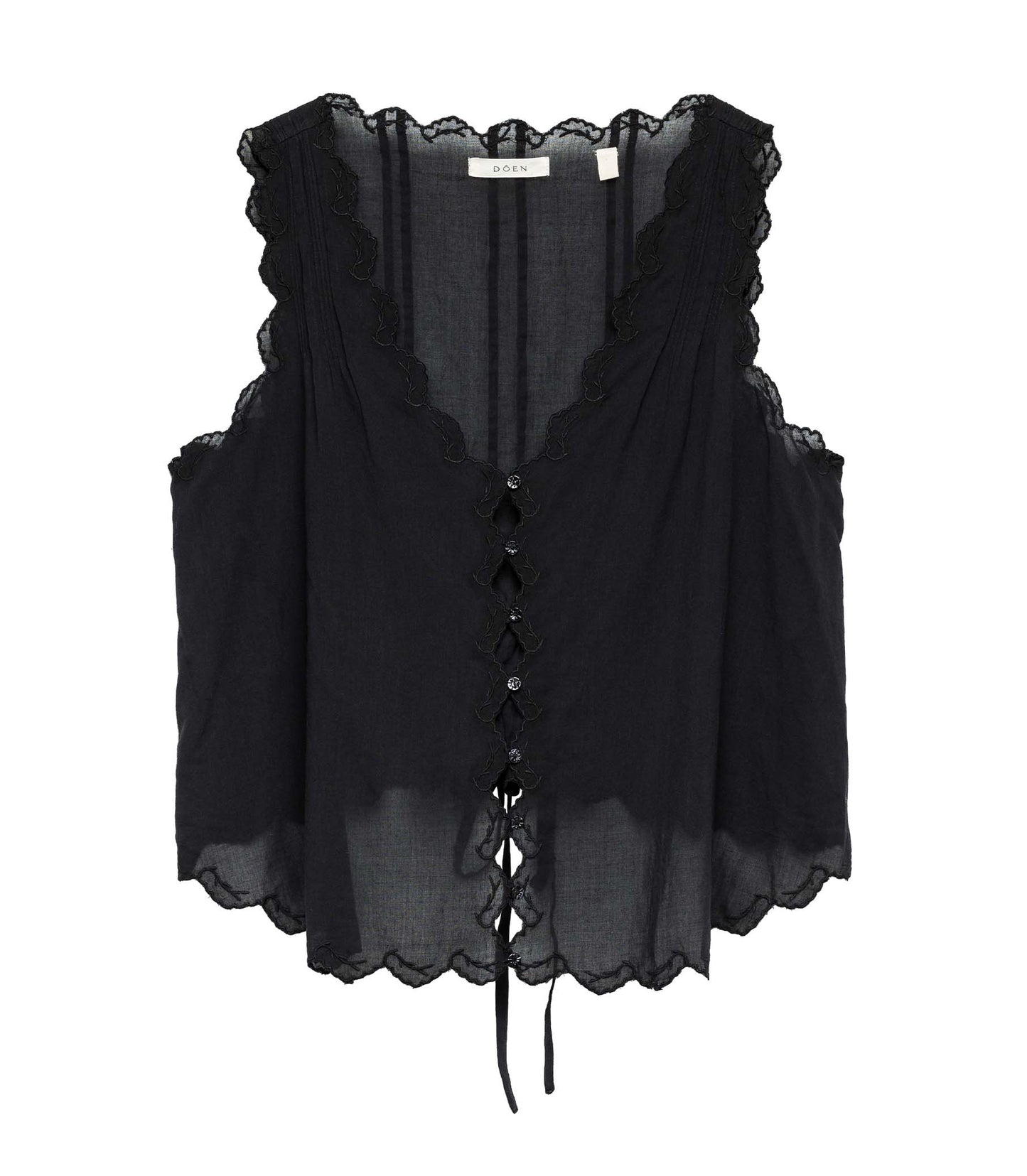 HMD -- ALDORA TOP -- BLACK