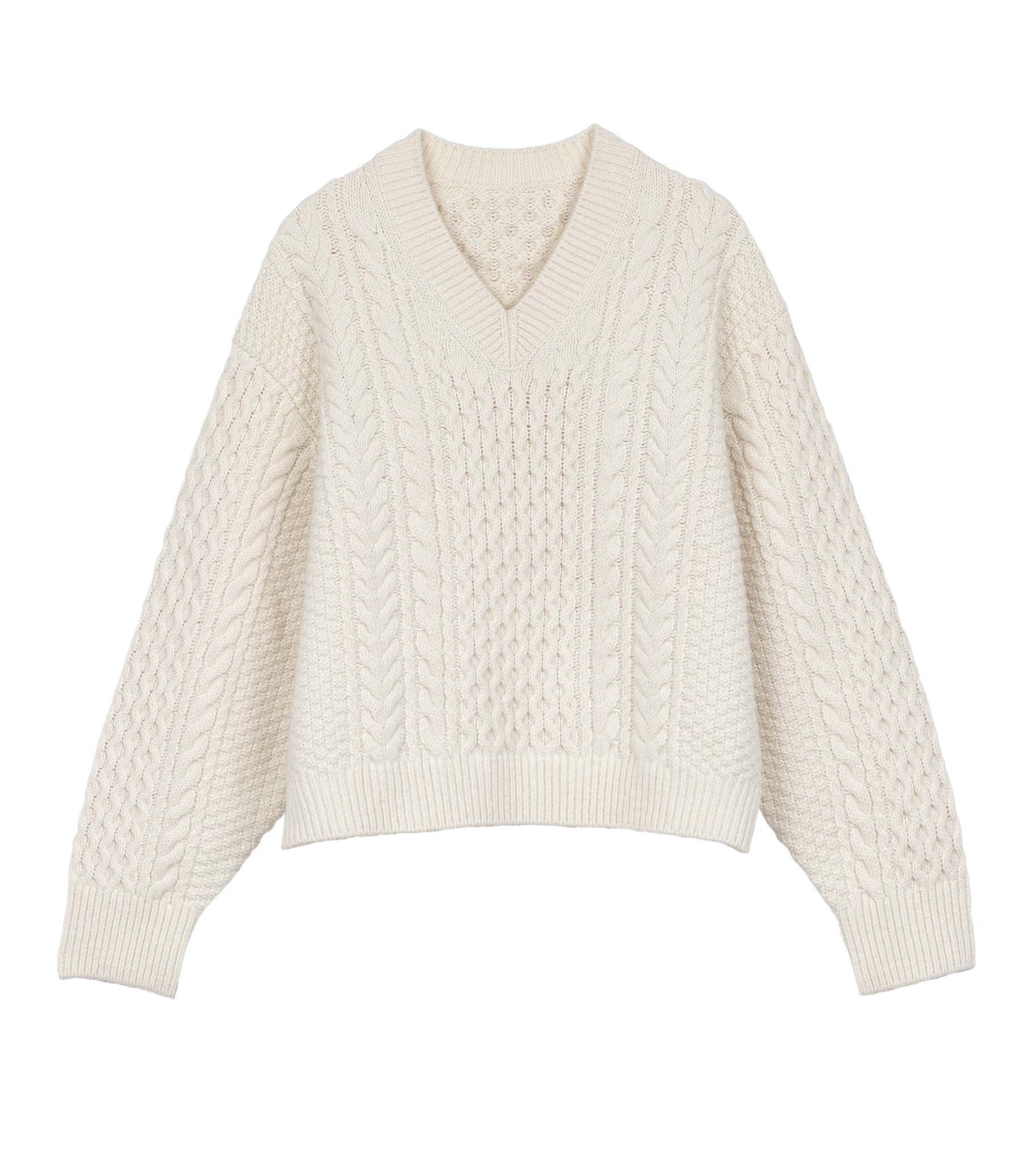 ALEAH SWEATER -- IVORY view 5