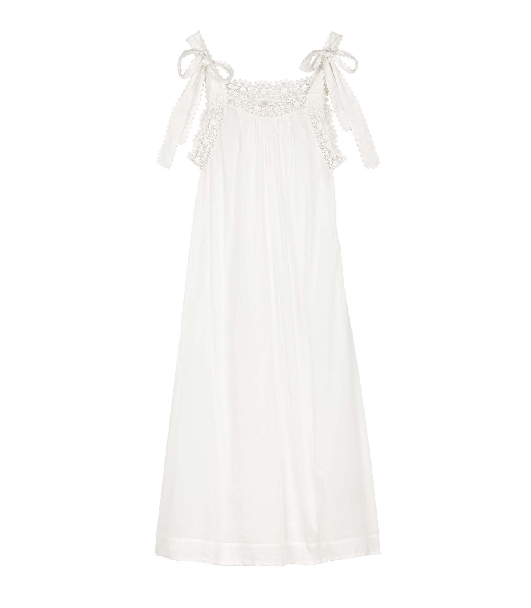 ANDANTE NIGHTGOWN -- SALT view 5