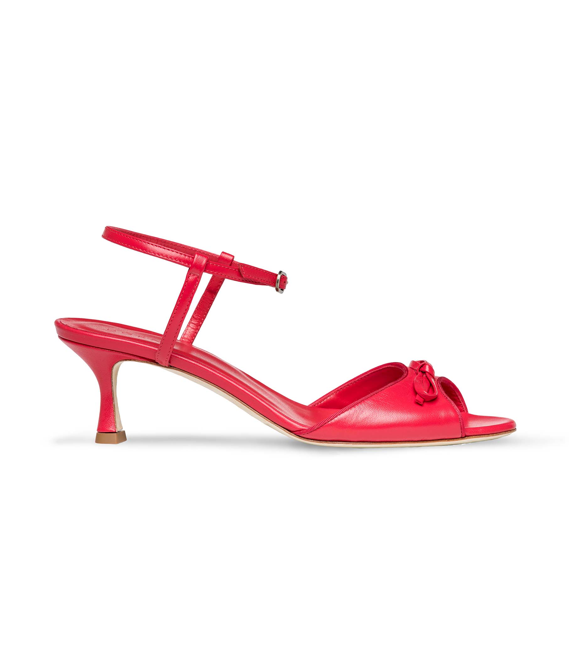 ARIANNA PEEP TOE HEEL -- FUEGO NAPPA view 5