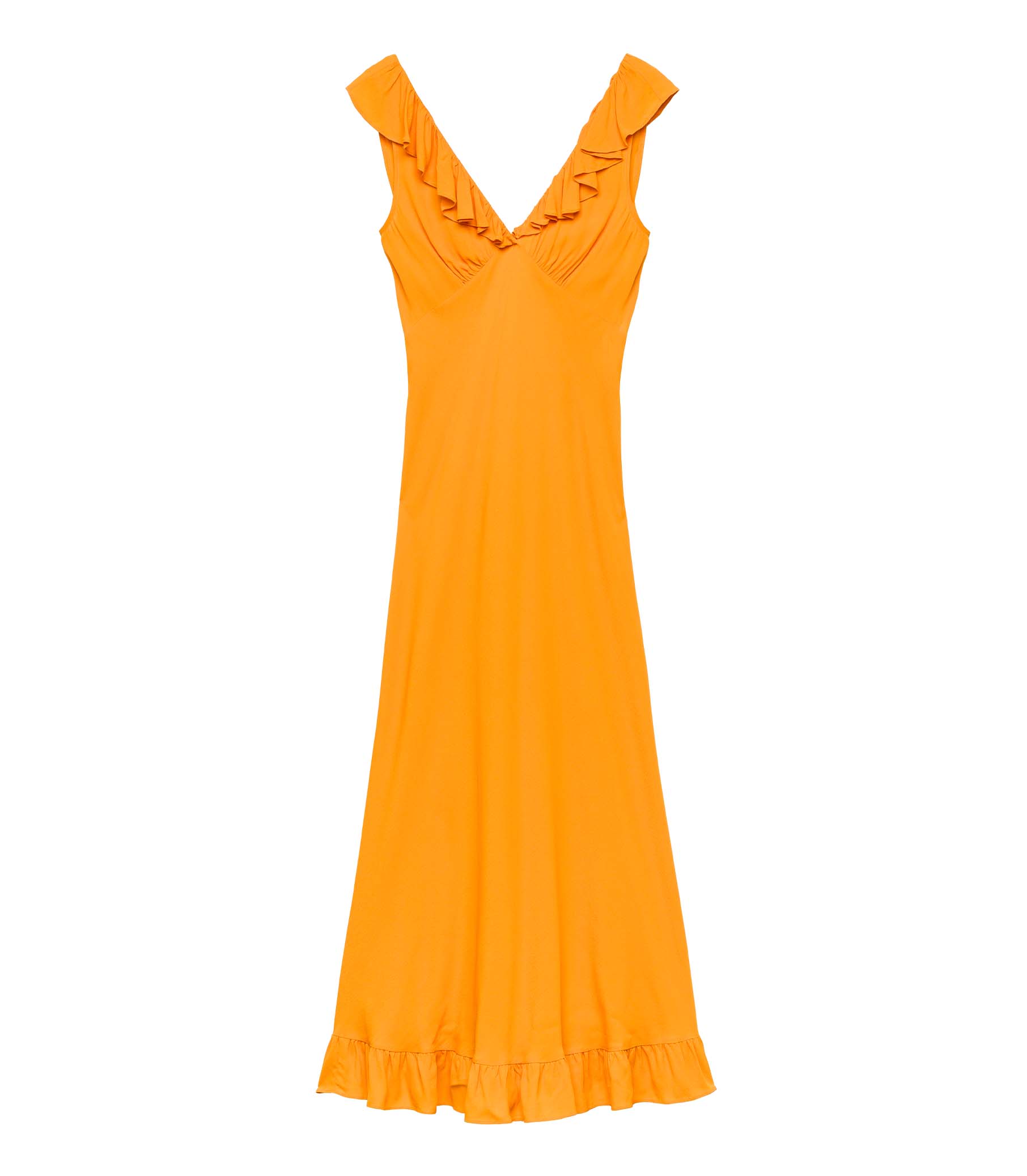 HMD -- ARLEEN DRESS -- NASTURTIUM ORANGE view 7
