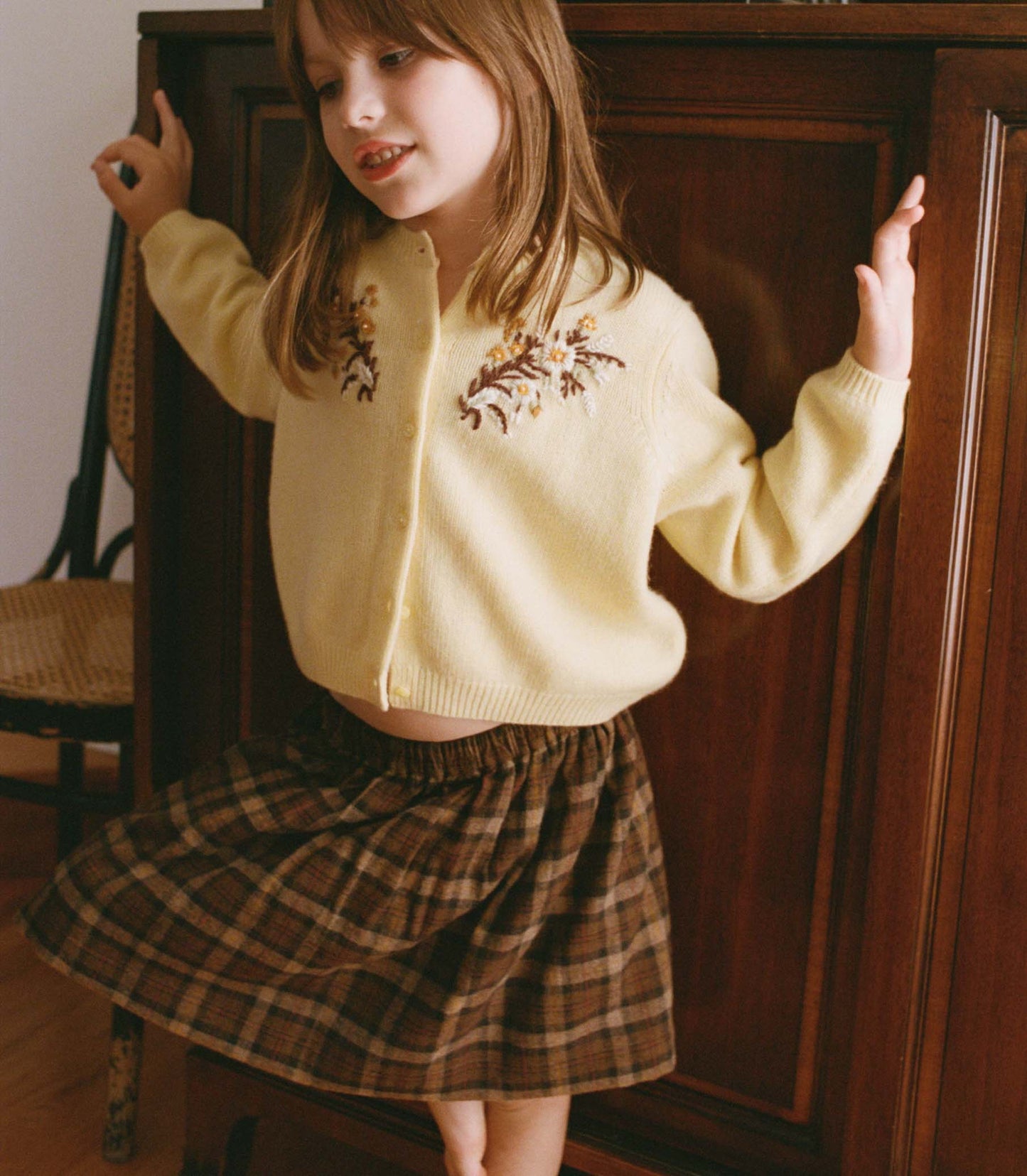 DOROTHY SKIRT -- CORNWALL PLAID