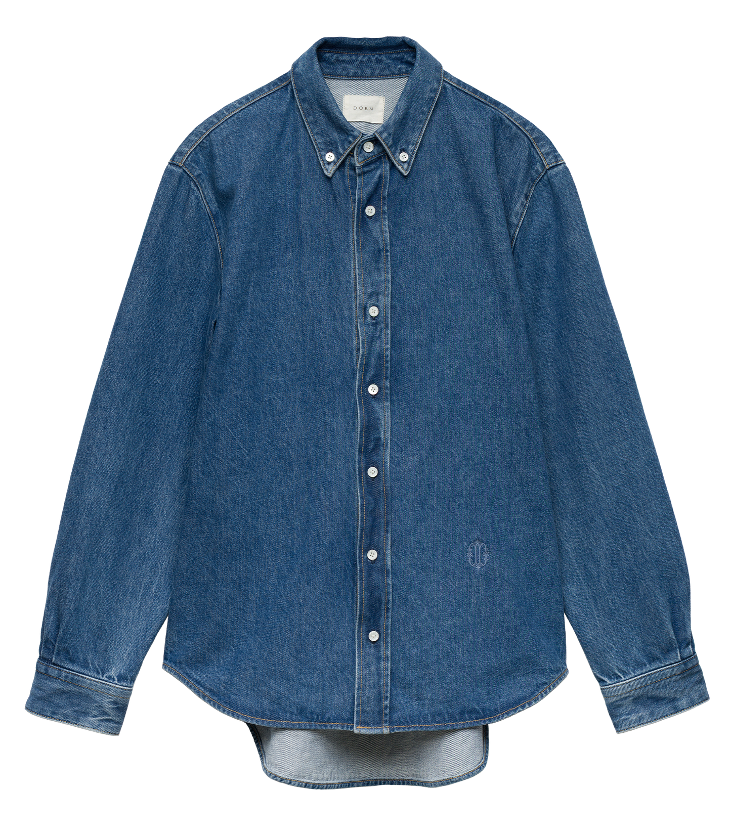 BACALL SHIRT -- ROUSSILLON MID WASH