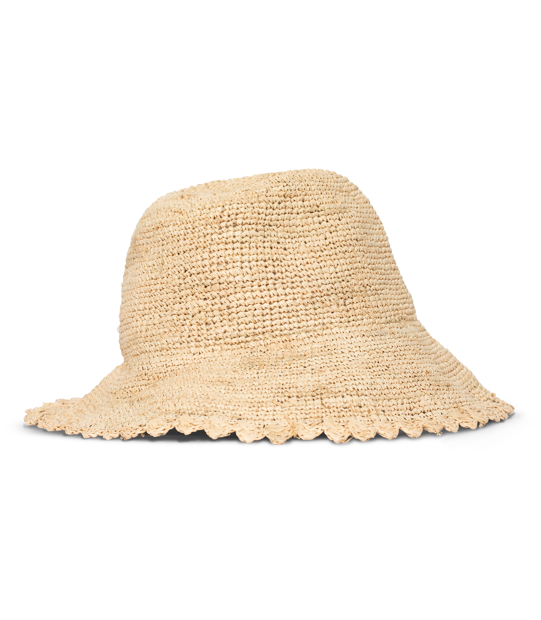 BALLOU HAT -- NATURAL RAFFIA view 6
