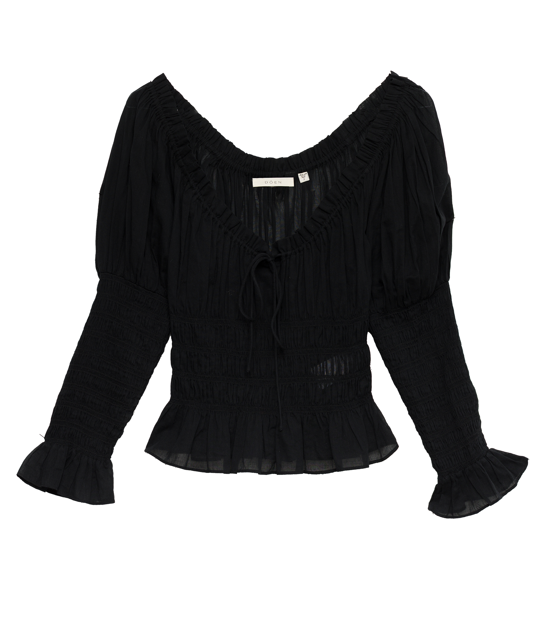 BAPTISIA TOP -- BLACK view 5