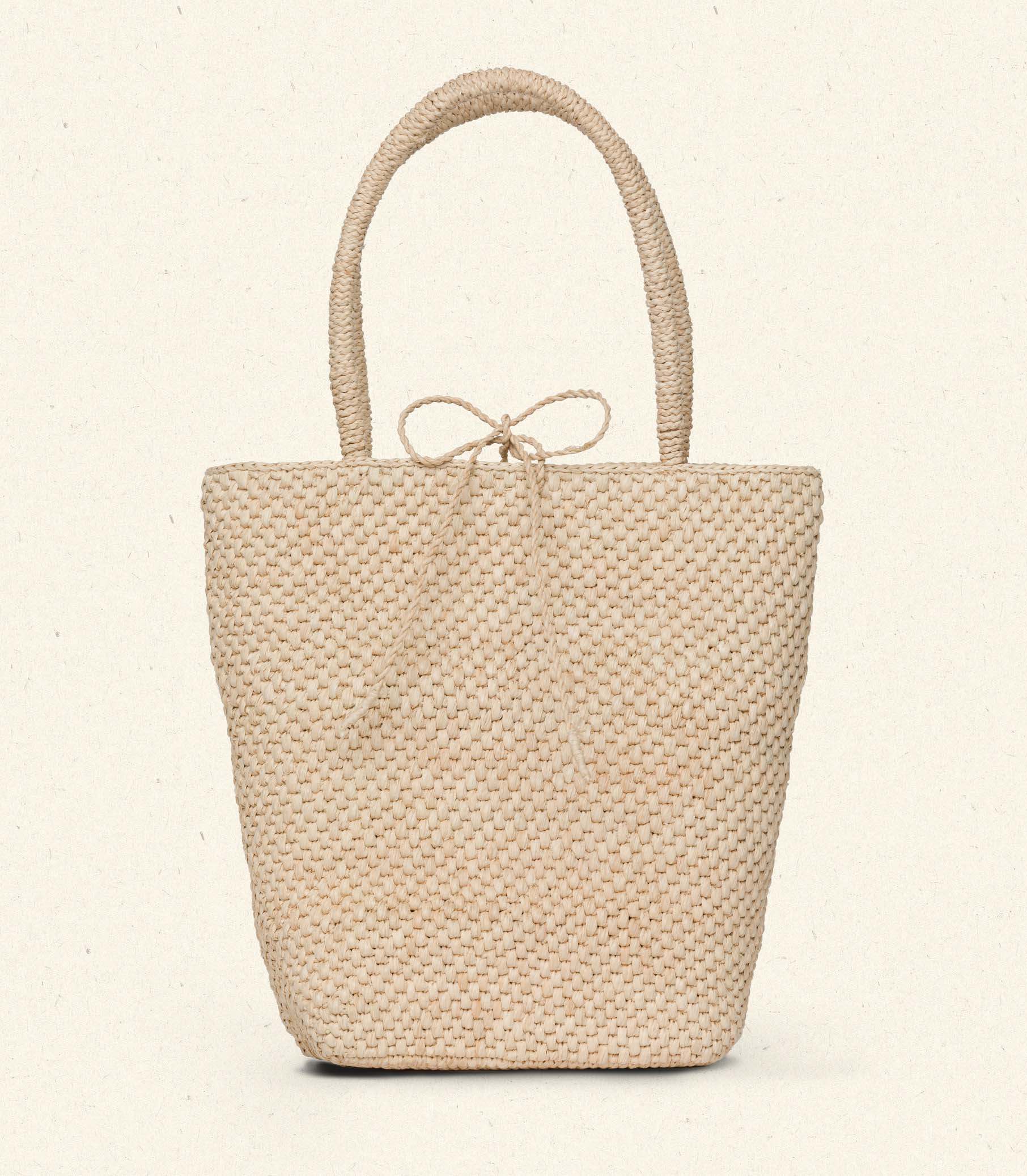 HMD -- BATEAU BAG -- NATURAL RAFFIA view 5
