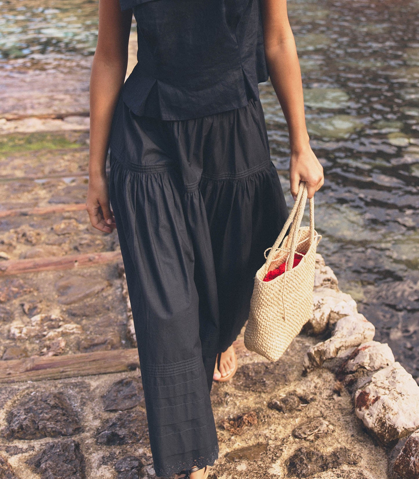 HMD -- BATEAU BAG -- NATURAL RAFFIA