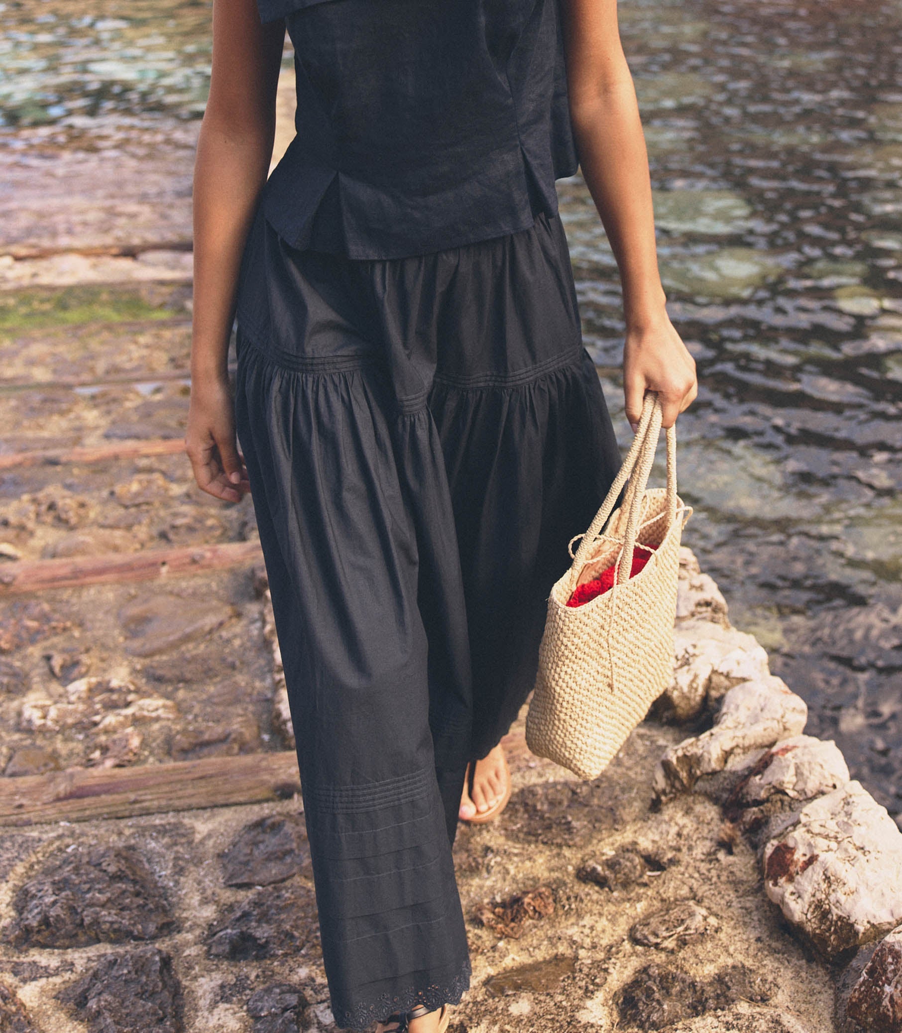 HMD -- BATEAU BAG -- NATURAL RAFFIA view 4
