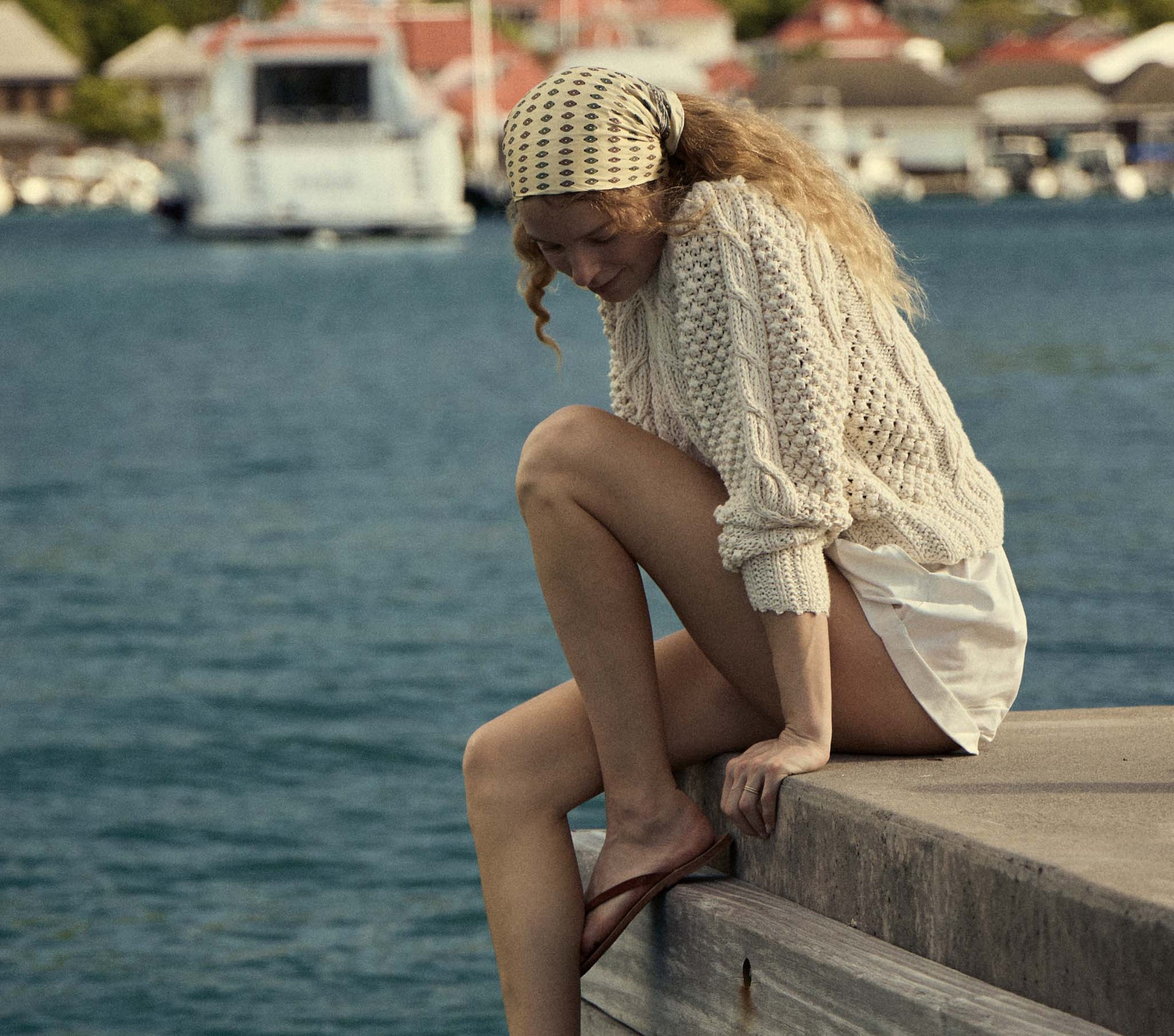 HMD -- BAYOU SWEATER -- IVORY view 2
