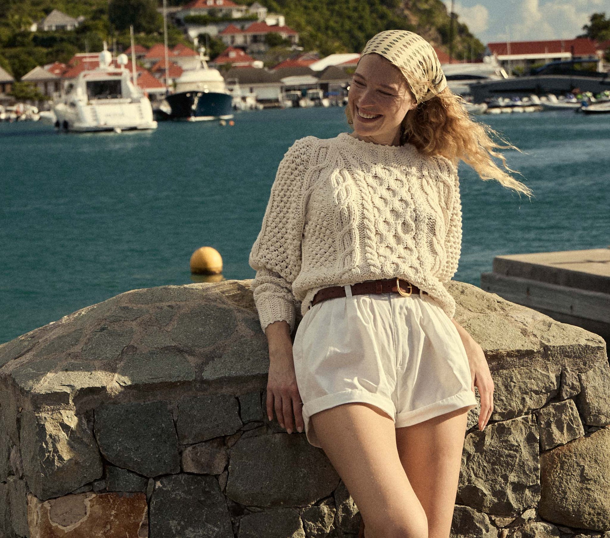 HMD -- BAYOU SWEATER -- IVORY view 1
