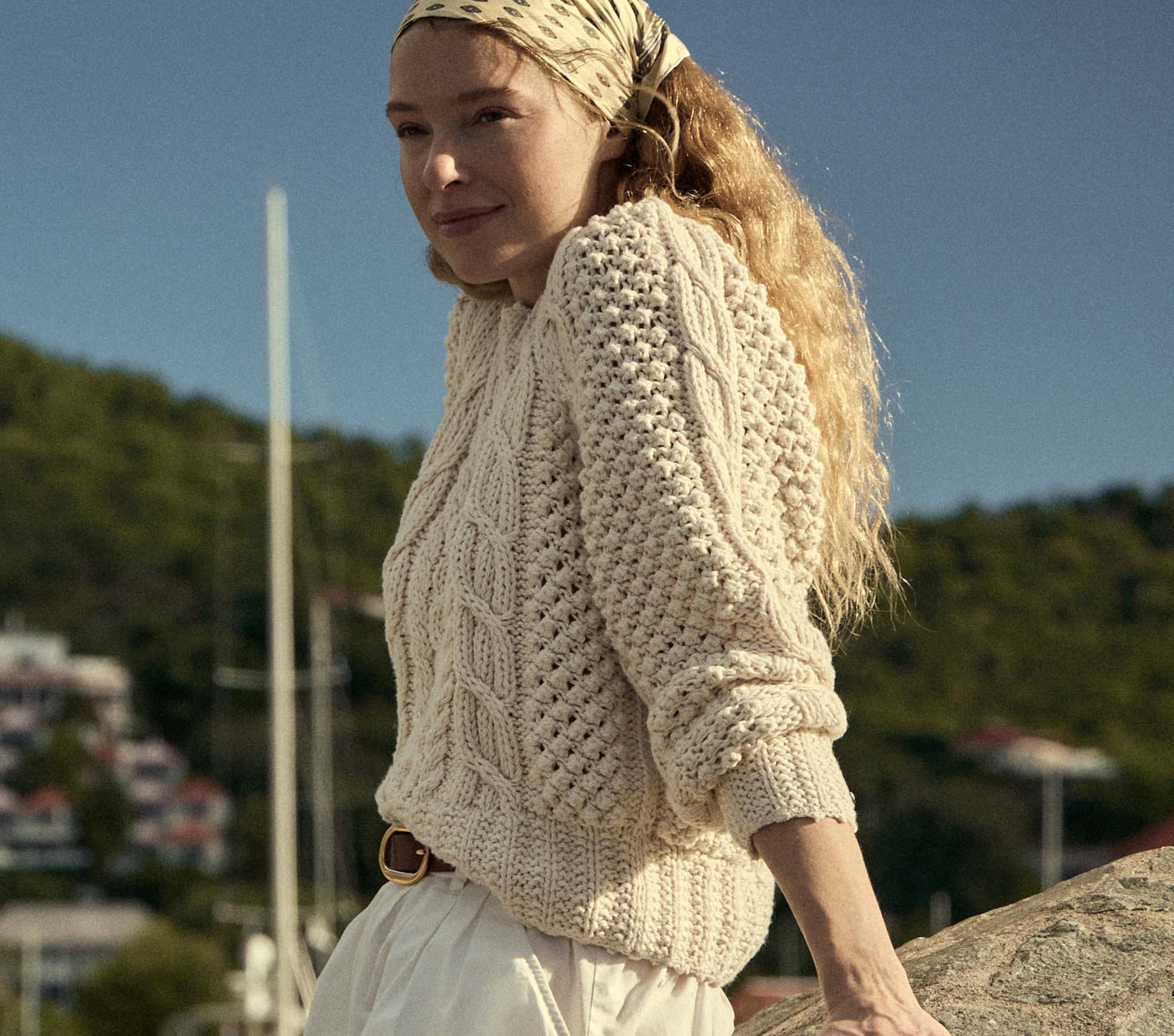 HMD -- BAYOU SWEATER -- IVORY