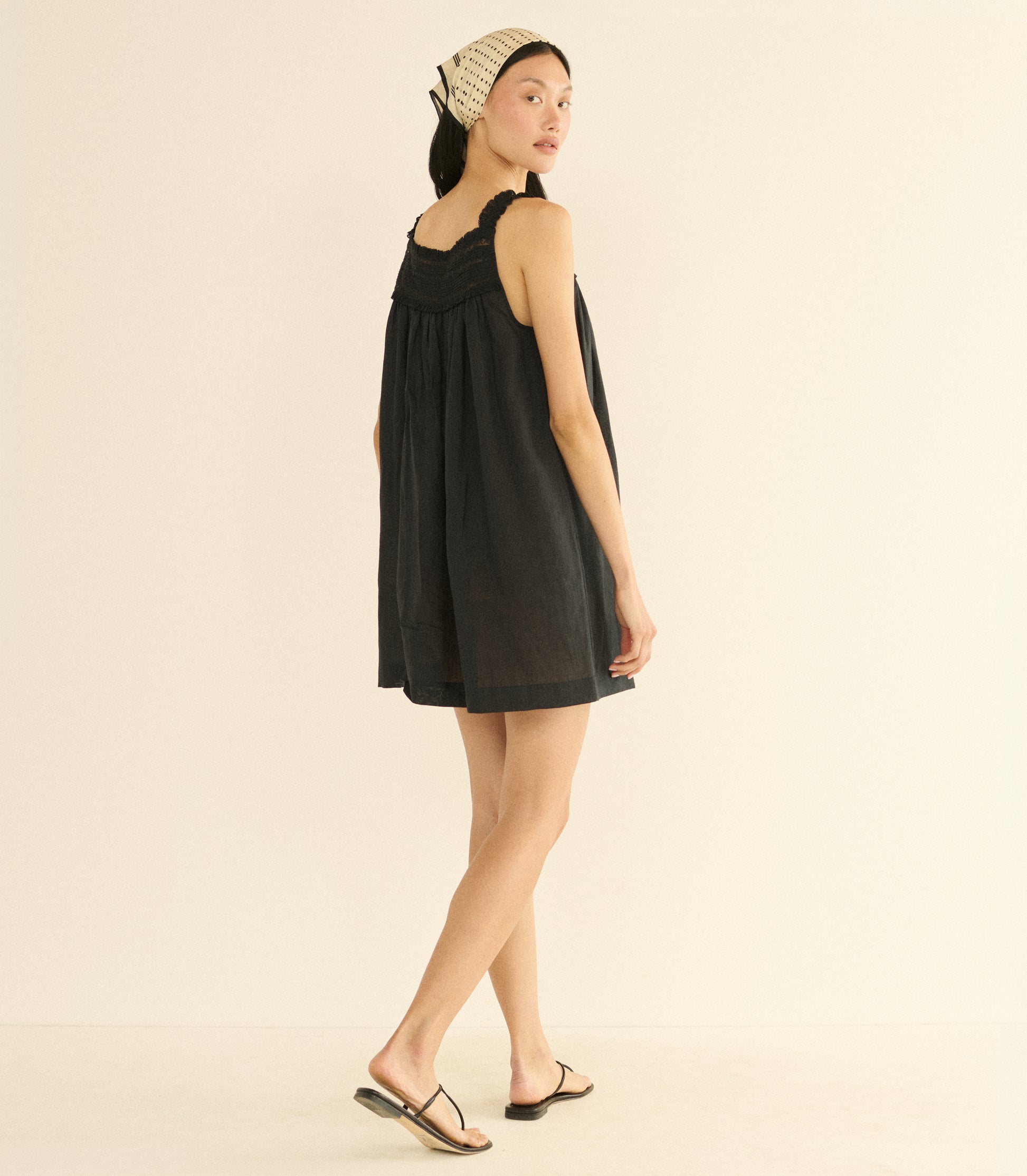 BEA DRESS -- BLACK view 3
