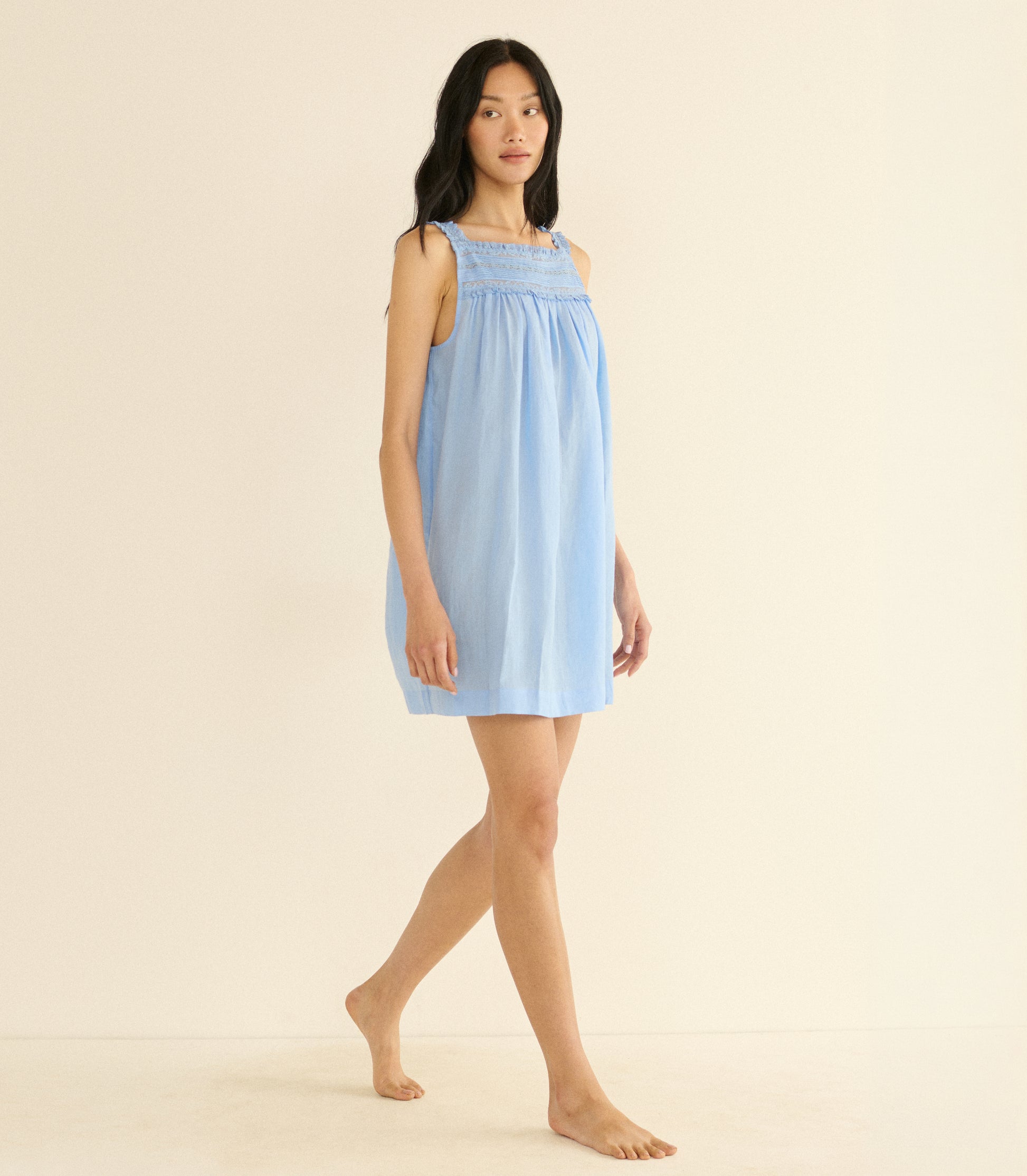 BEA DRESS -- BLUEJAY view 3

