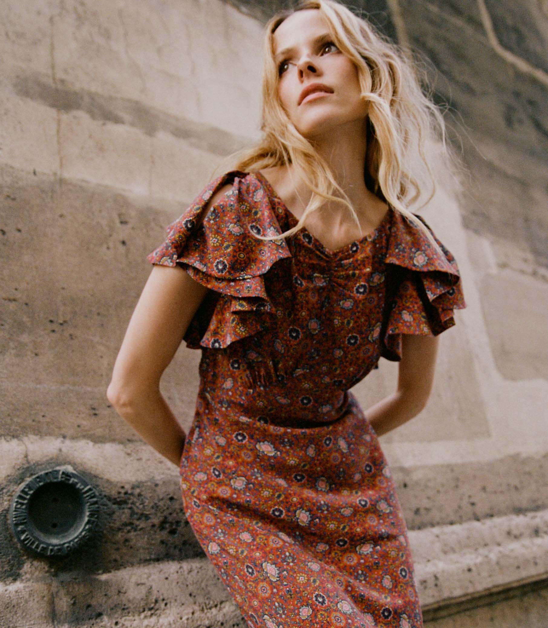 HMD -- BEATRIZ DRESS -- ROUGE RIVIERA MEDALLION view 3
