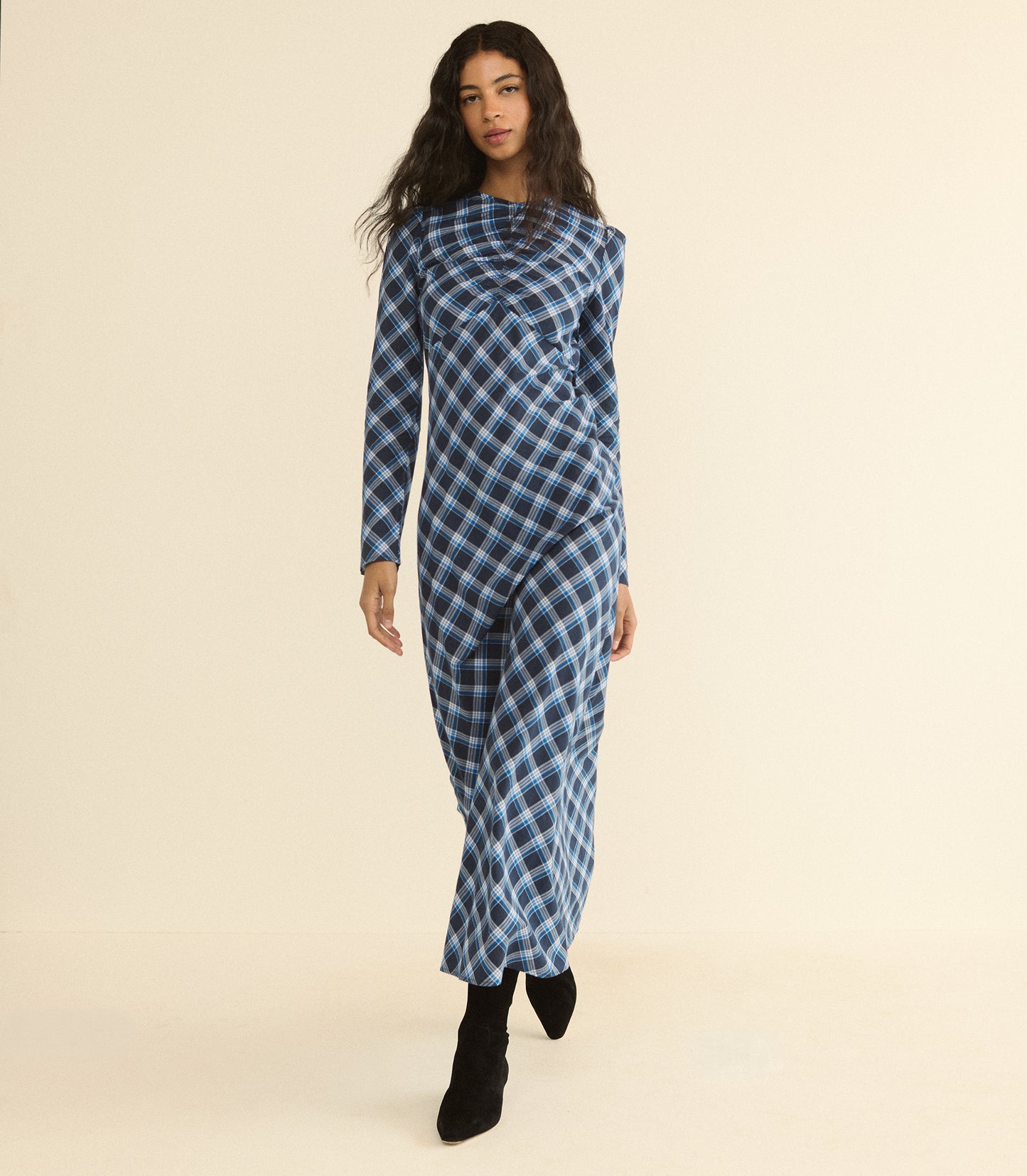 BEGONIA DRESS -- VALMONT PLAID