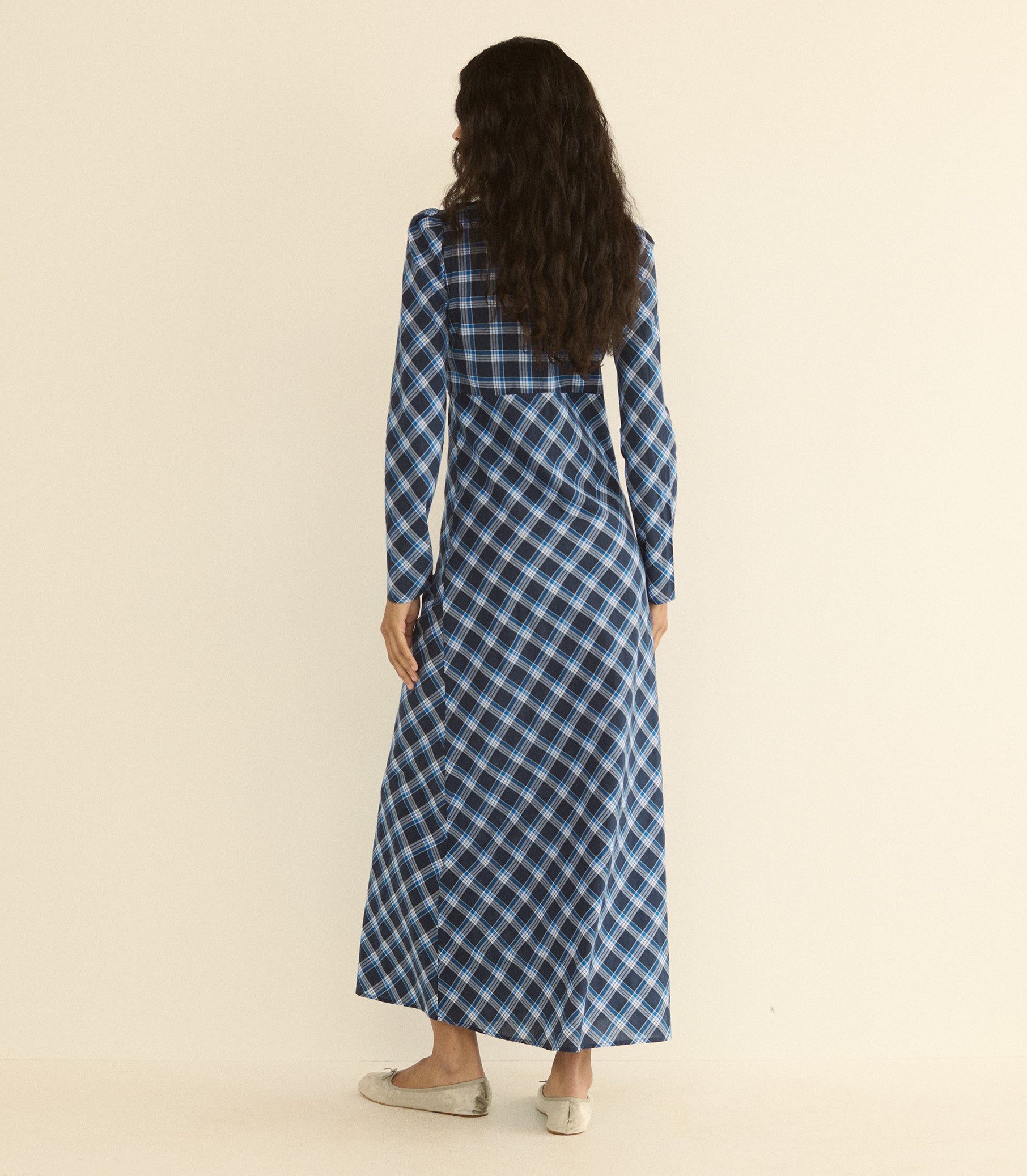 BEGONIA DRESS -- VALMONT PLAID view 5
