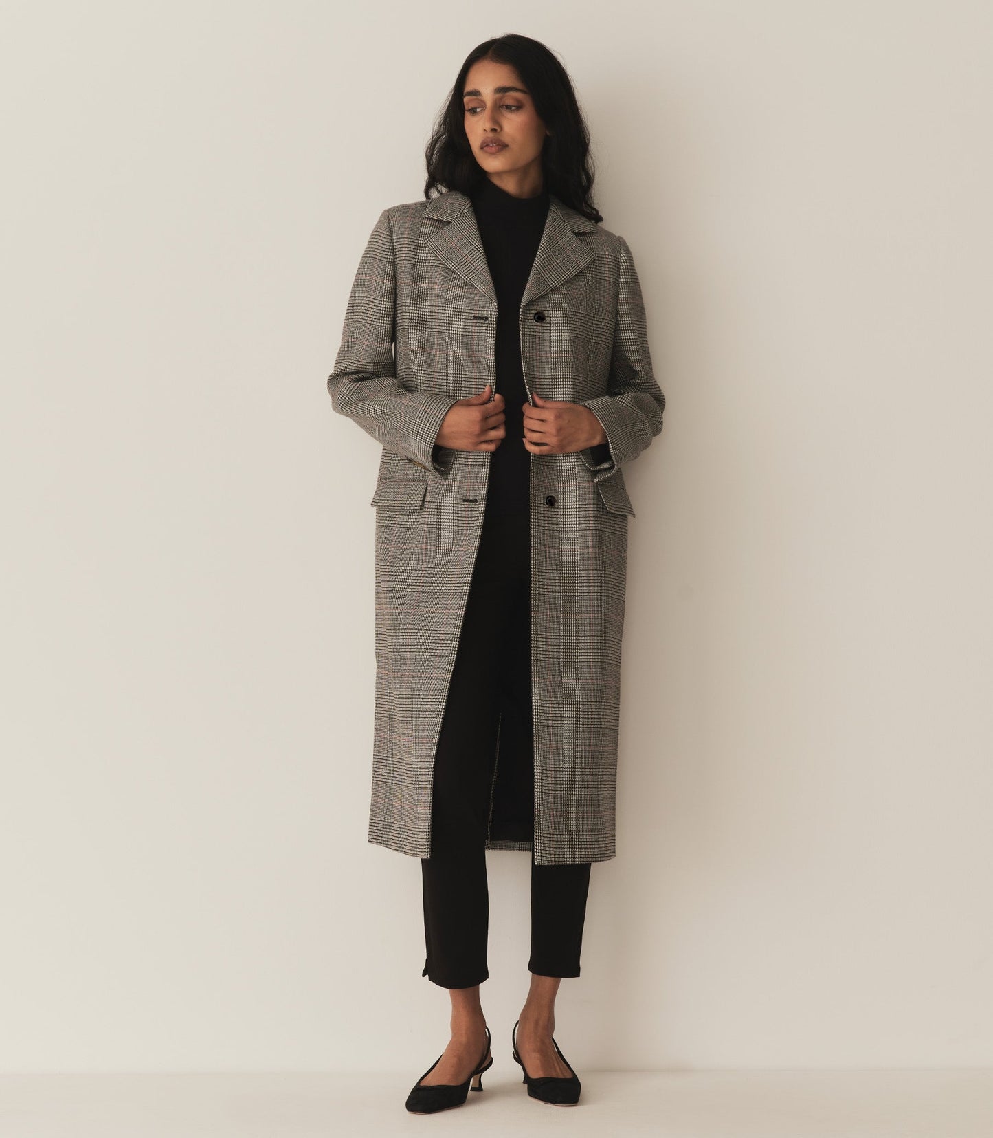 HMD -- BELLINGHAM COAT -- WICKHAM HOUNDSTOOTH PLAID