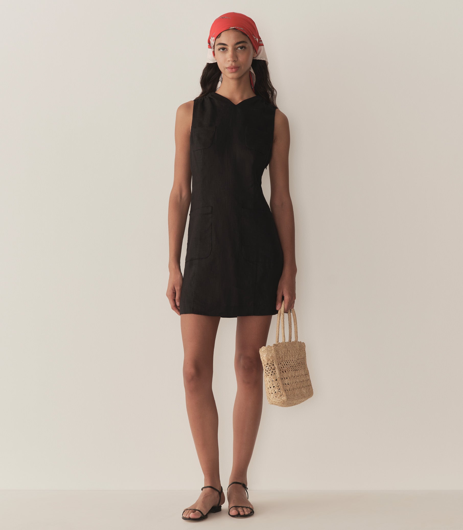 BENNETTE DRESS -- BLACK view 1