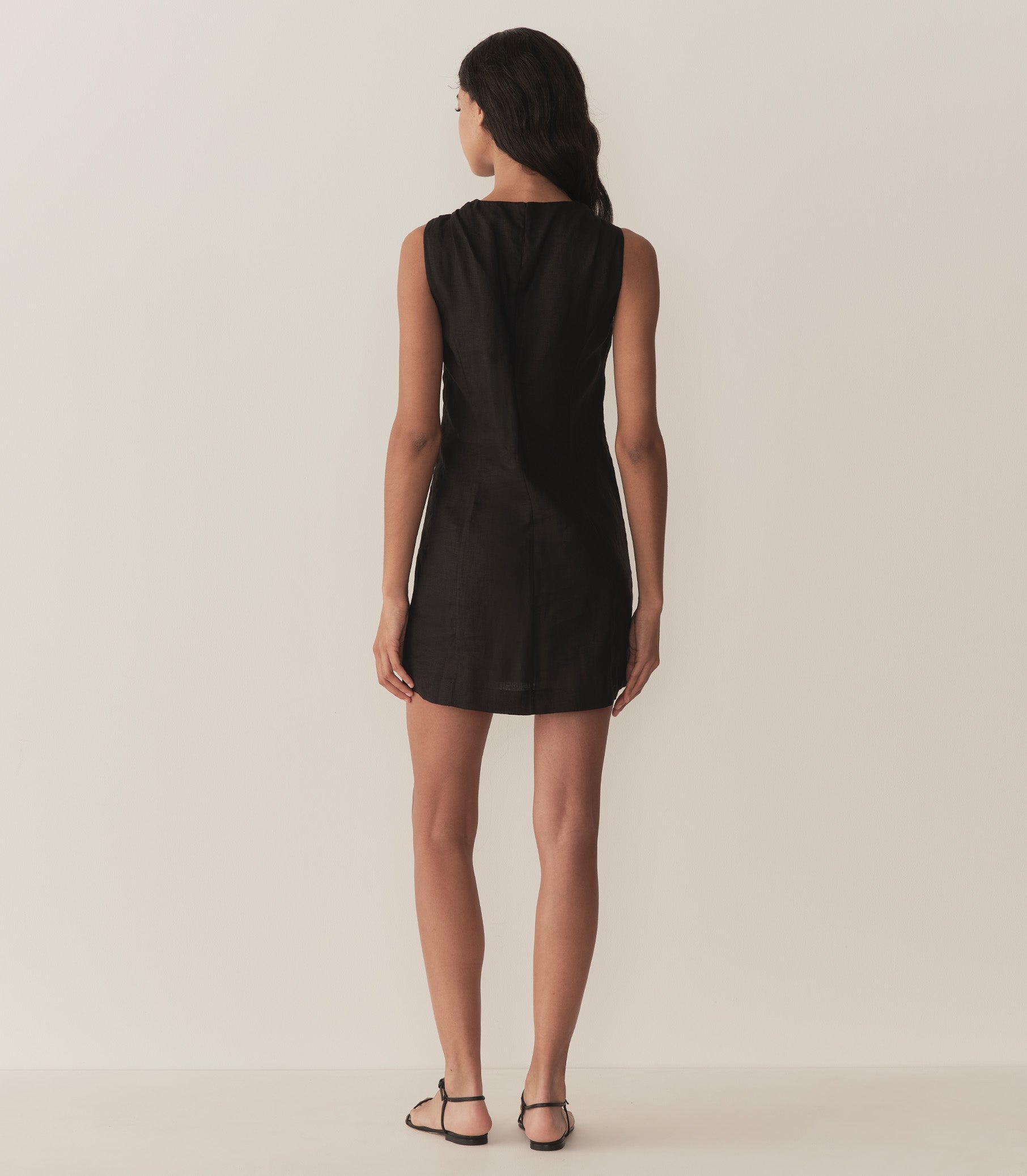 BENNETTE DRESS -- BLACK view 4