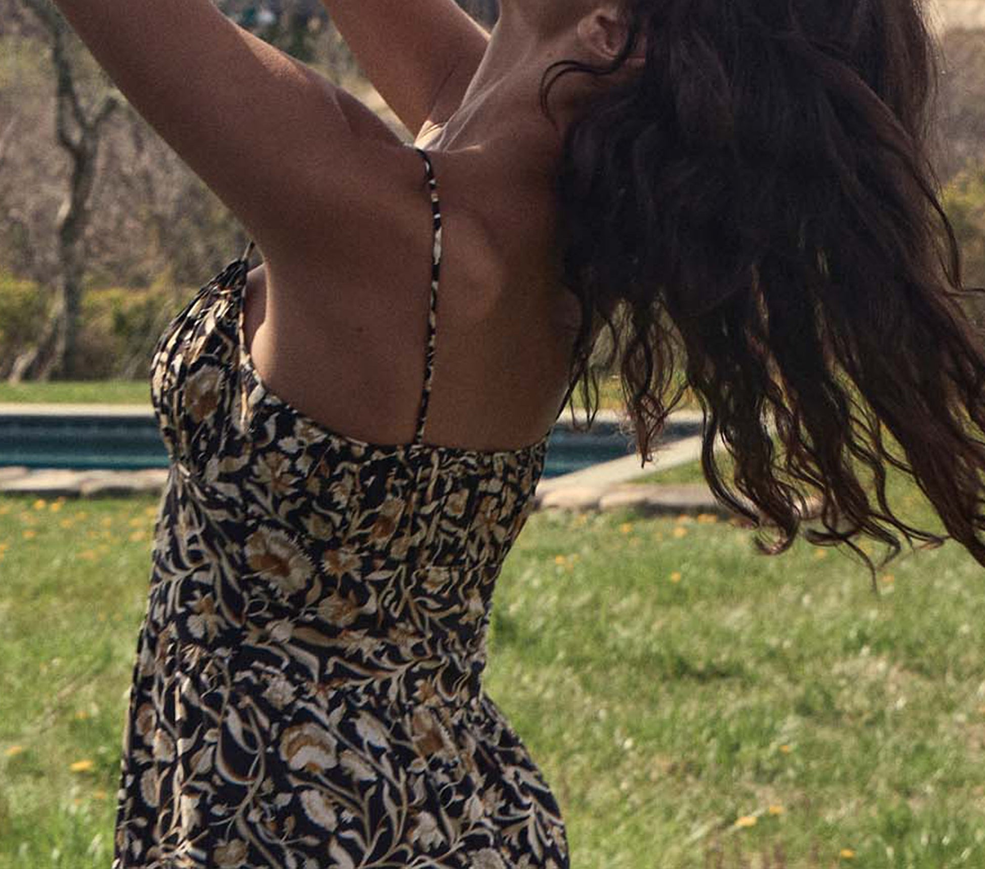 HMD -- BENOIT DRESS -- NOIR COLUMBIA STREET FLORAL view 3
